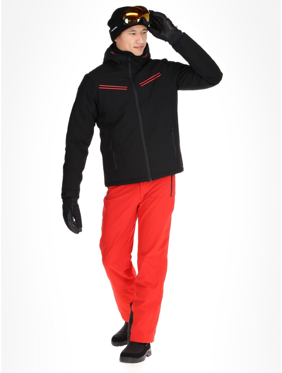 Icepeak, Festus chaqueta de esquí hombres Black negro 