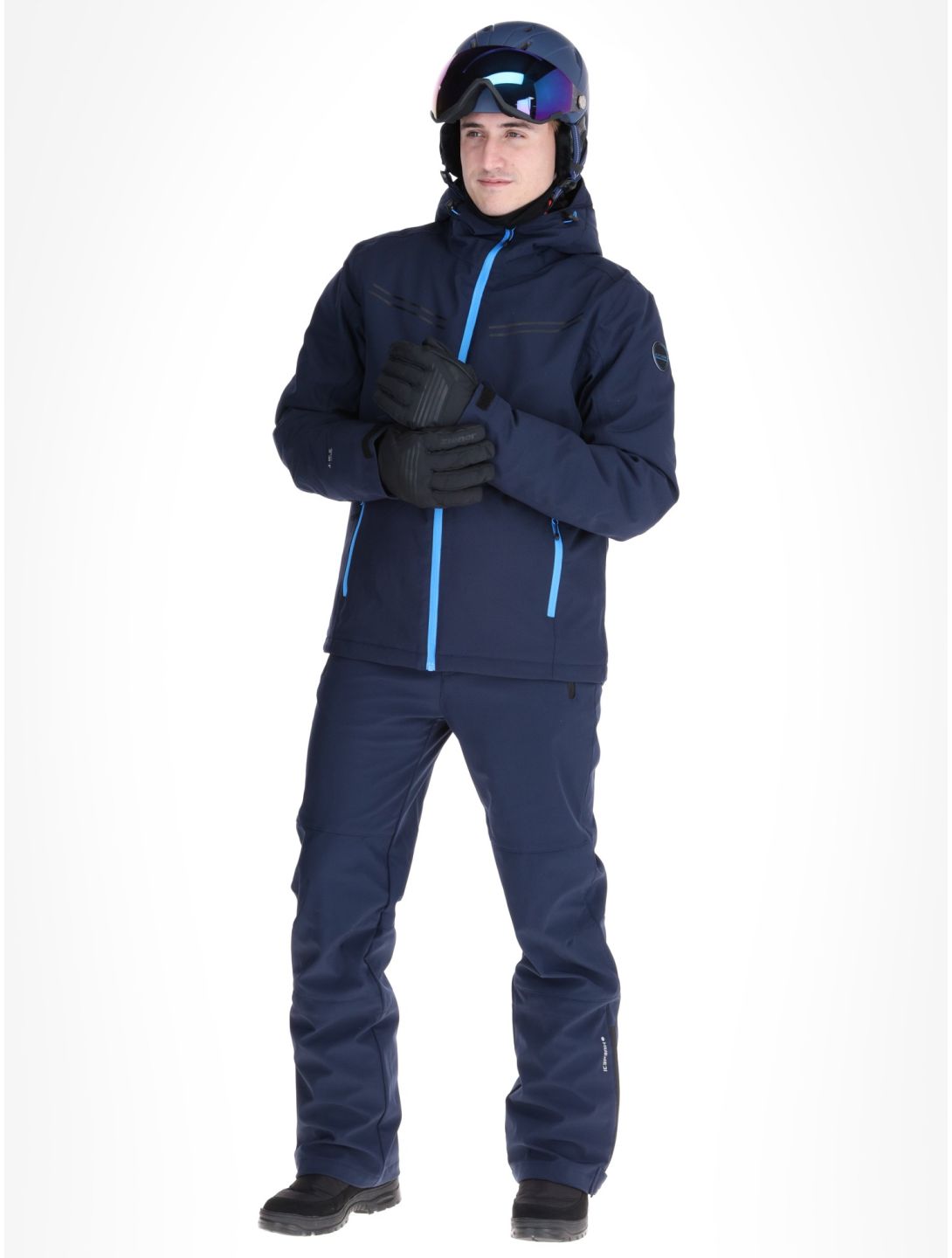 Icepeak, Festus chaqueta de esquí hombres Dark Blue azul 