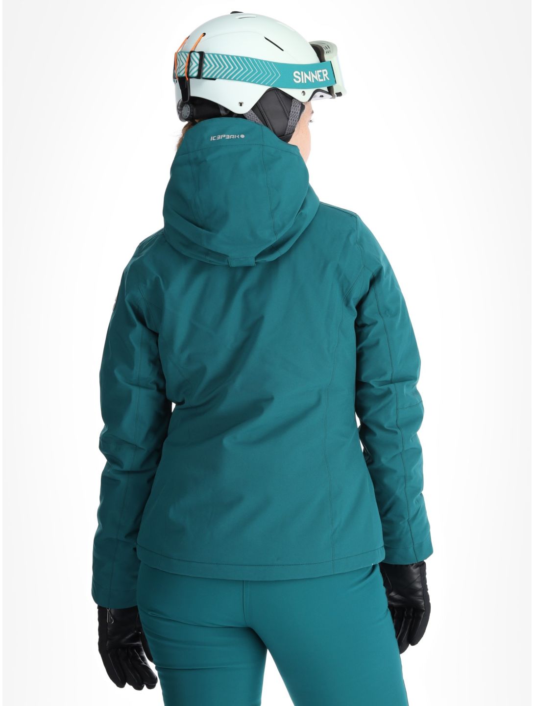 Icepeak, Fife chaqueta de esquí mujeres Antique Green verde 