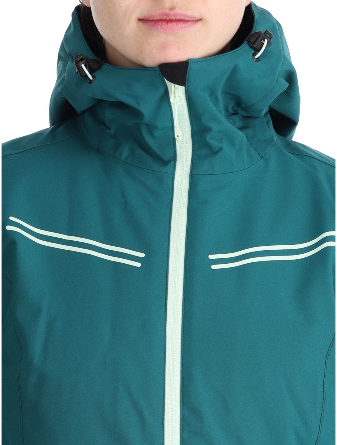 Icepeak, Fife chaqueta de esquí mujeres Antique Green verde 