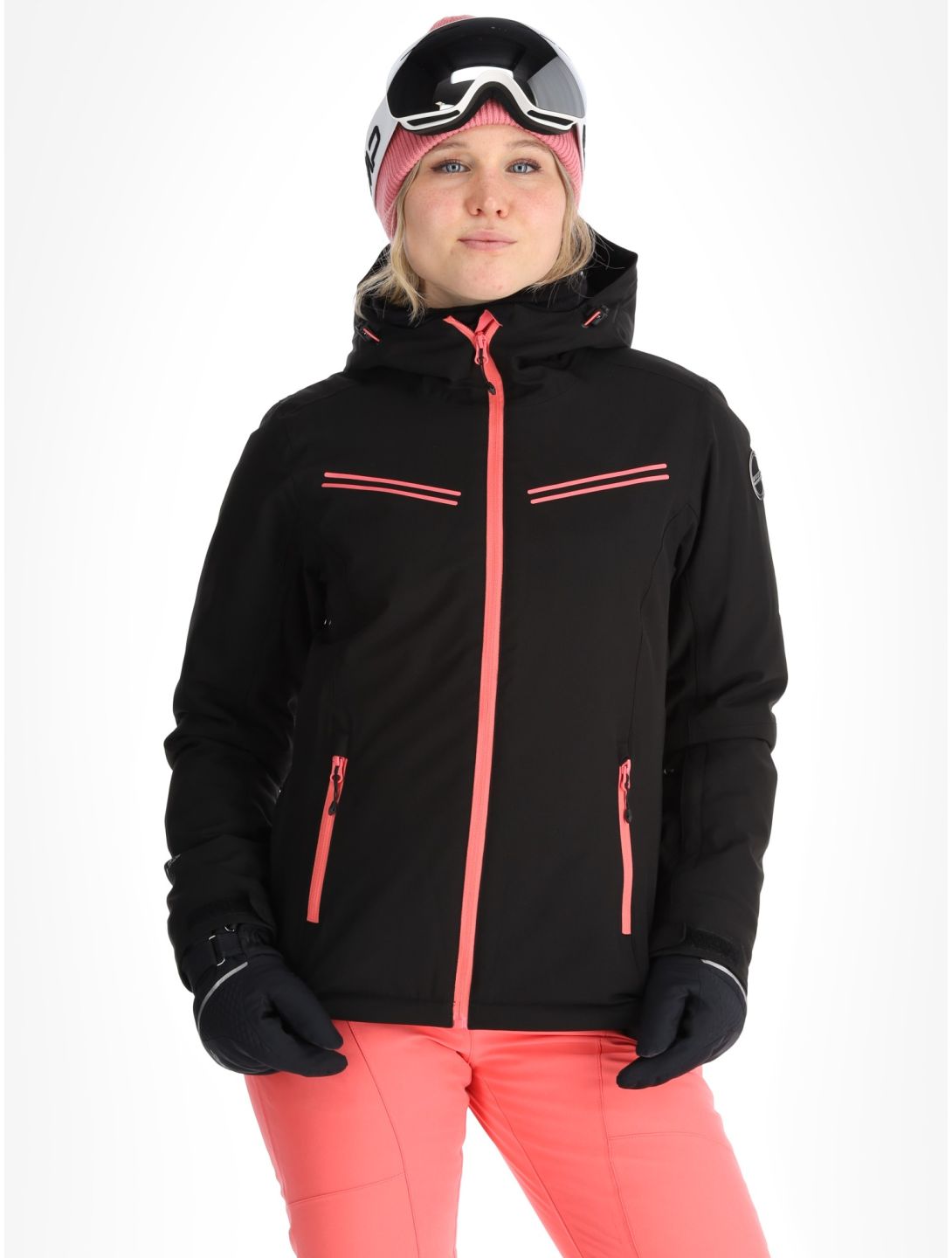 Icepeak, Fife chaqueta de esquí mujeres Black negro 