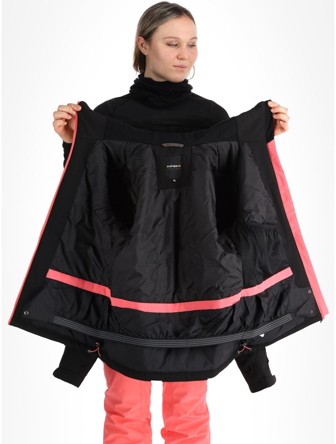 Icepeak, Fife chaqueta de esquí mujeres Black negro 