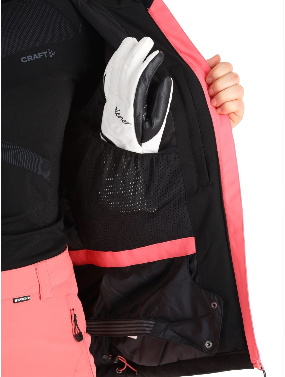 Icepeak, Fife chaqueta de esquí mujeres Black negro 