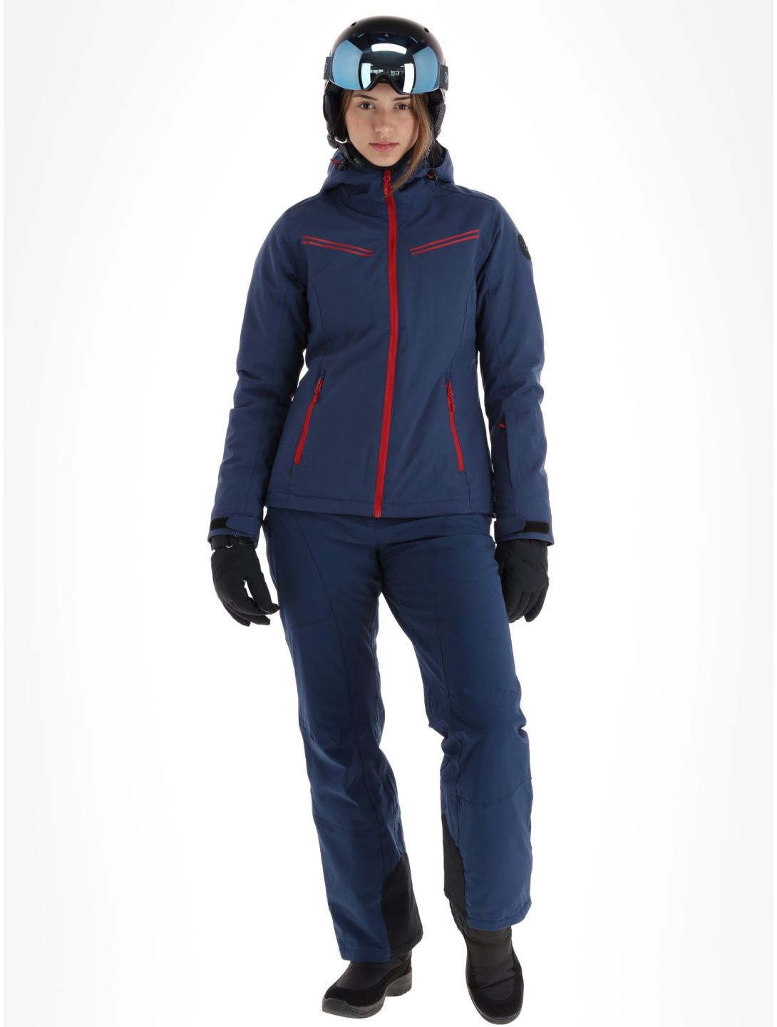 Icepeak, Fife chaqueta de esquí mujeres Dark Blue azul 