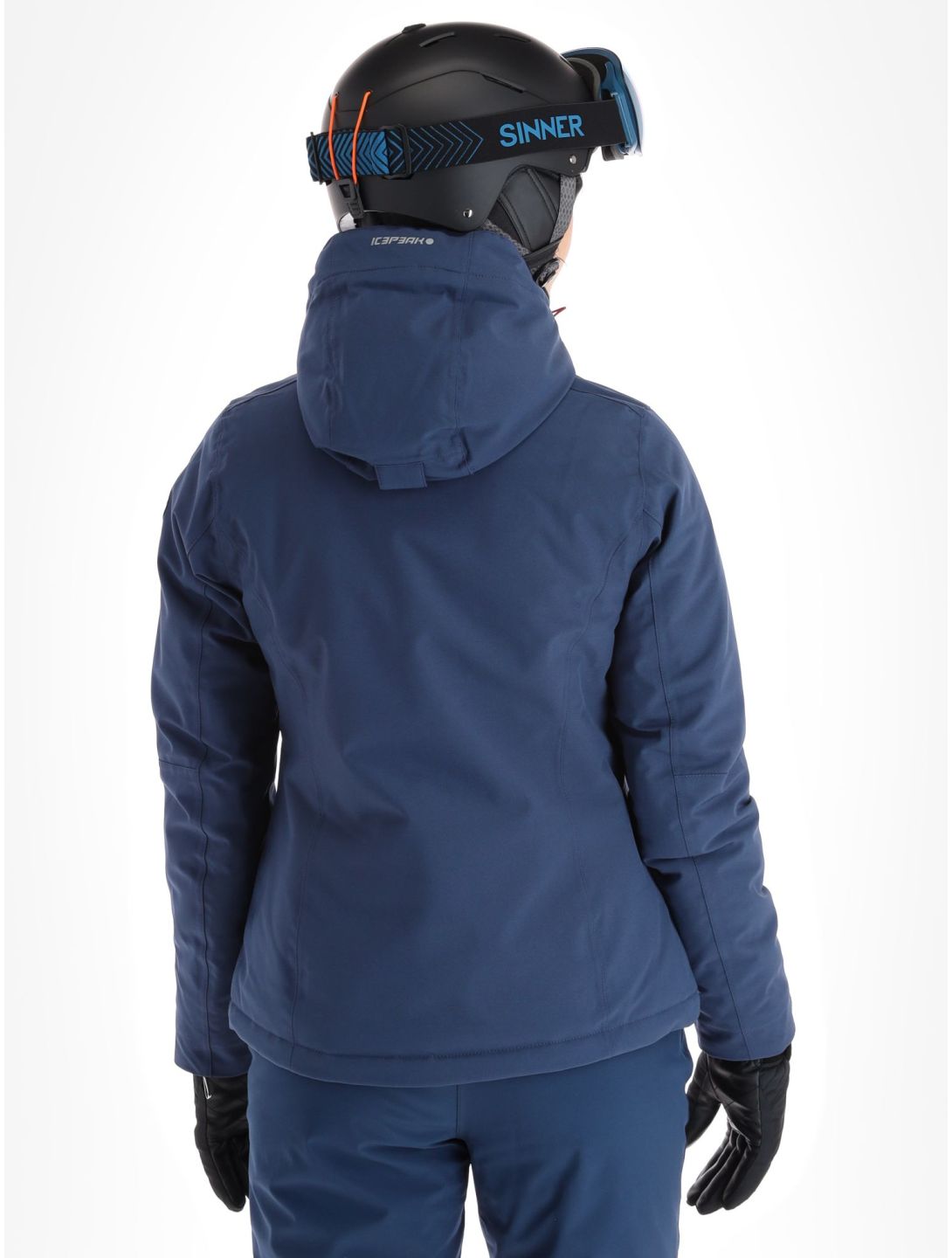 Icepeak, Fife chaqueta de esquí mujeres Dark Blue azul 