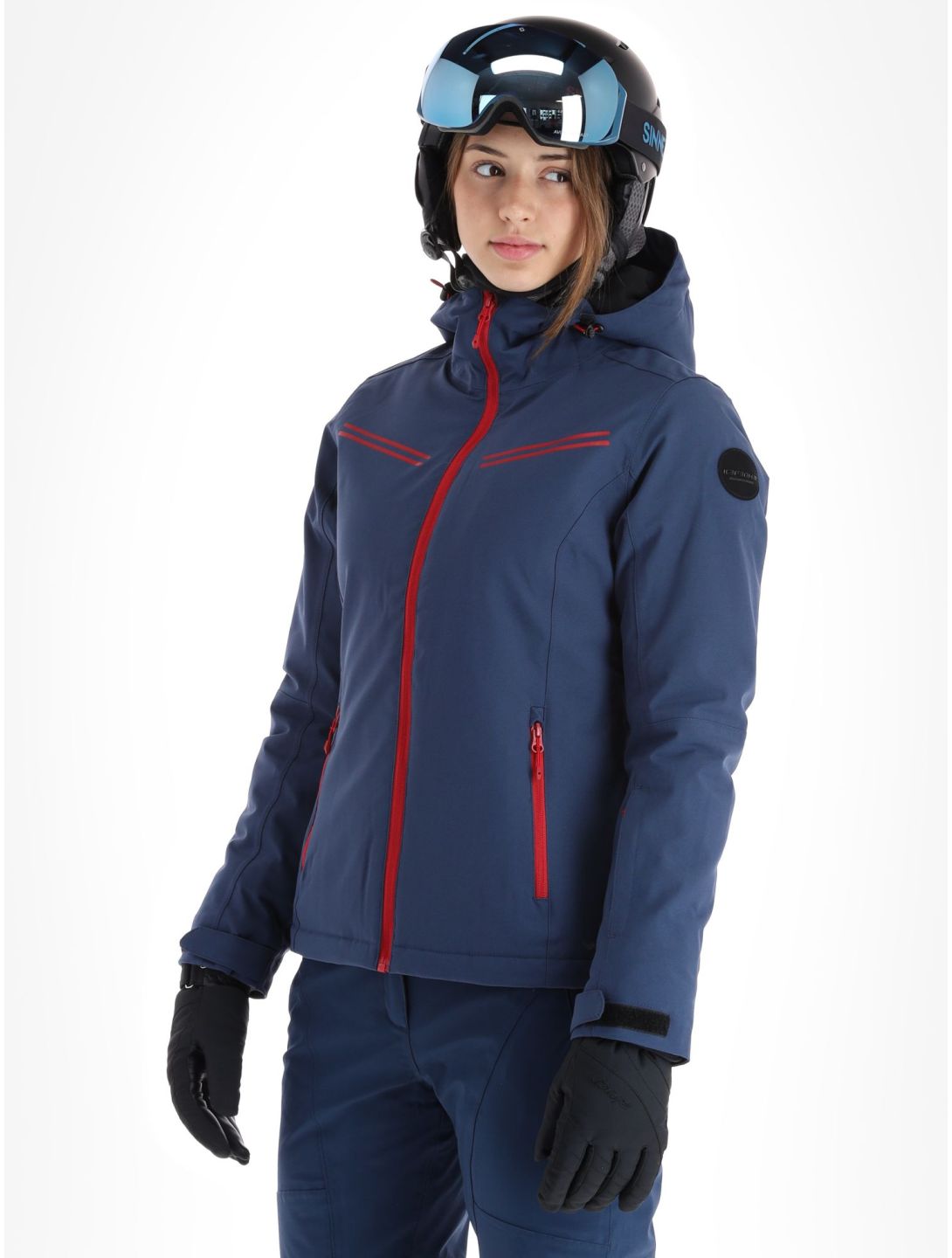 Icepeak, Fife chaqueta de esquí mujeres Dark Blue azul 