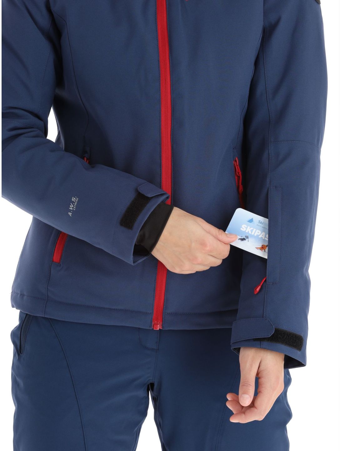 Icepeak, Fife chaqueta de esquí mujeres Dark Blue azul 