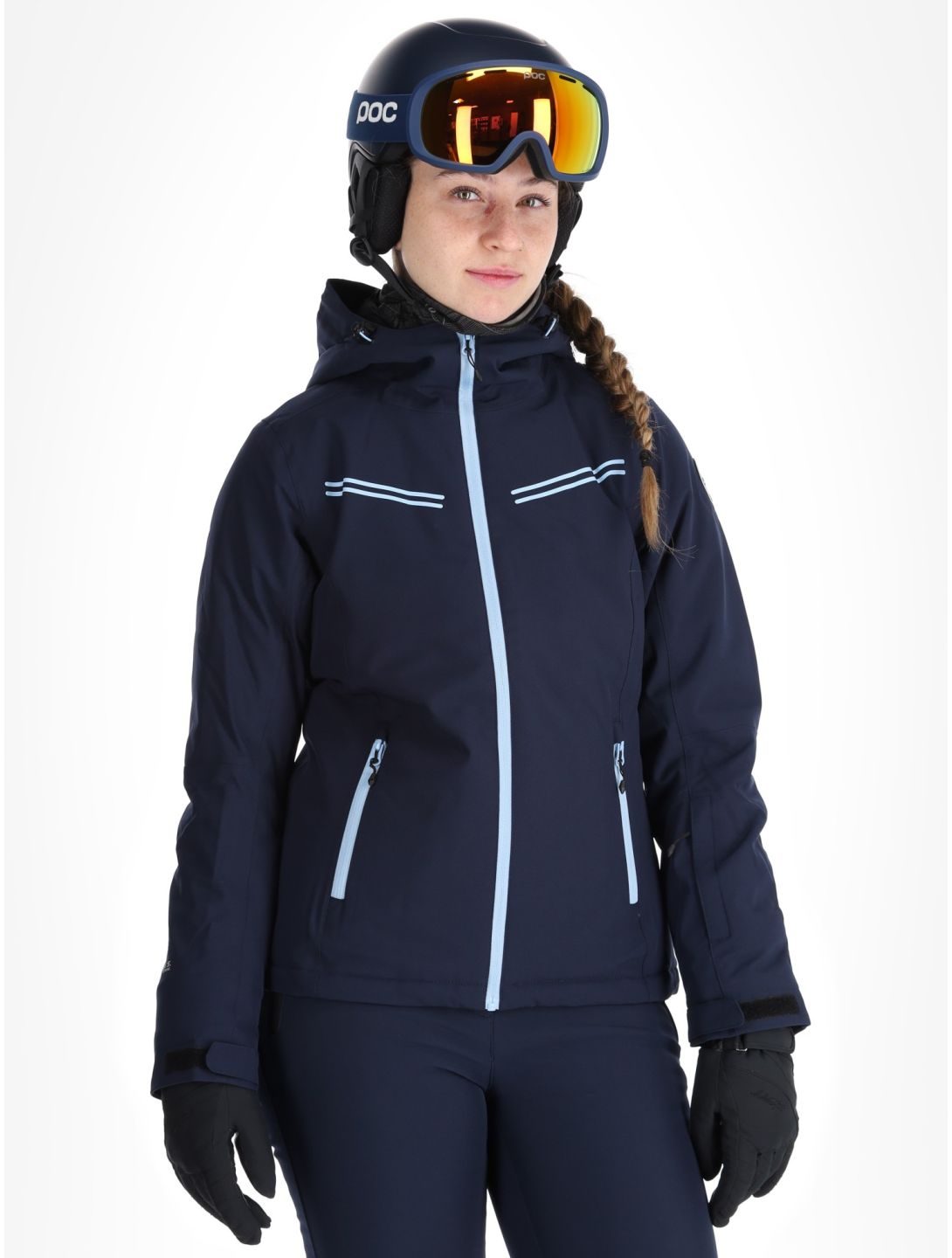 Icepeak, Fife chaqueta de esquí mujeres Dark Blue azul 