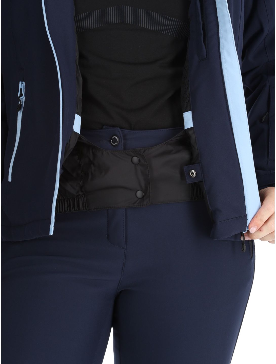 Icepeak, Fife chaqueta de esquí mujeres Dark Blue azul 