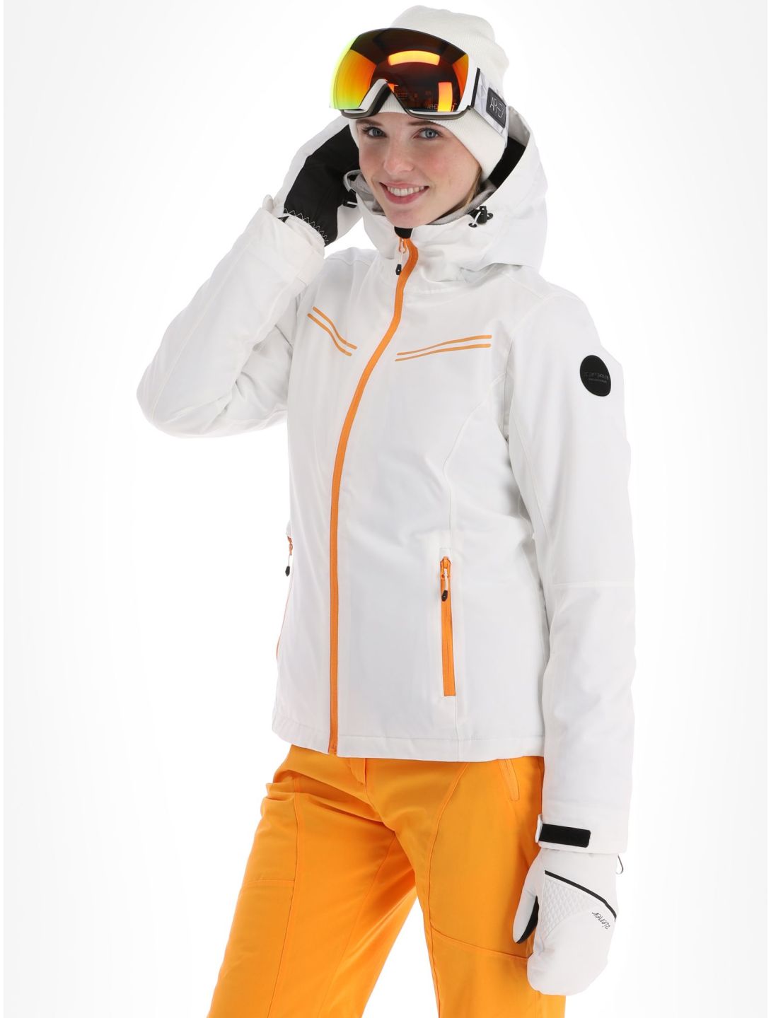 Icepeak, Fife chaqueta de esquí mujeres Optic White blanco 