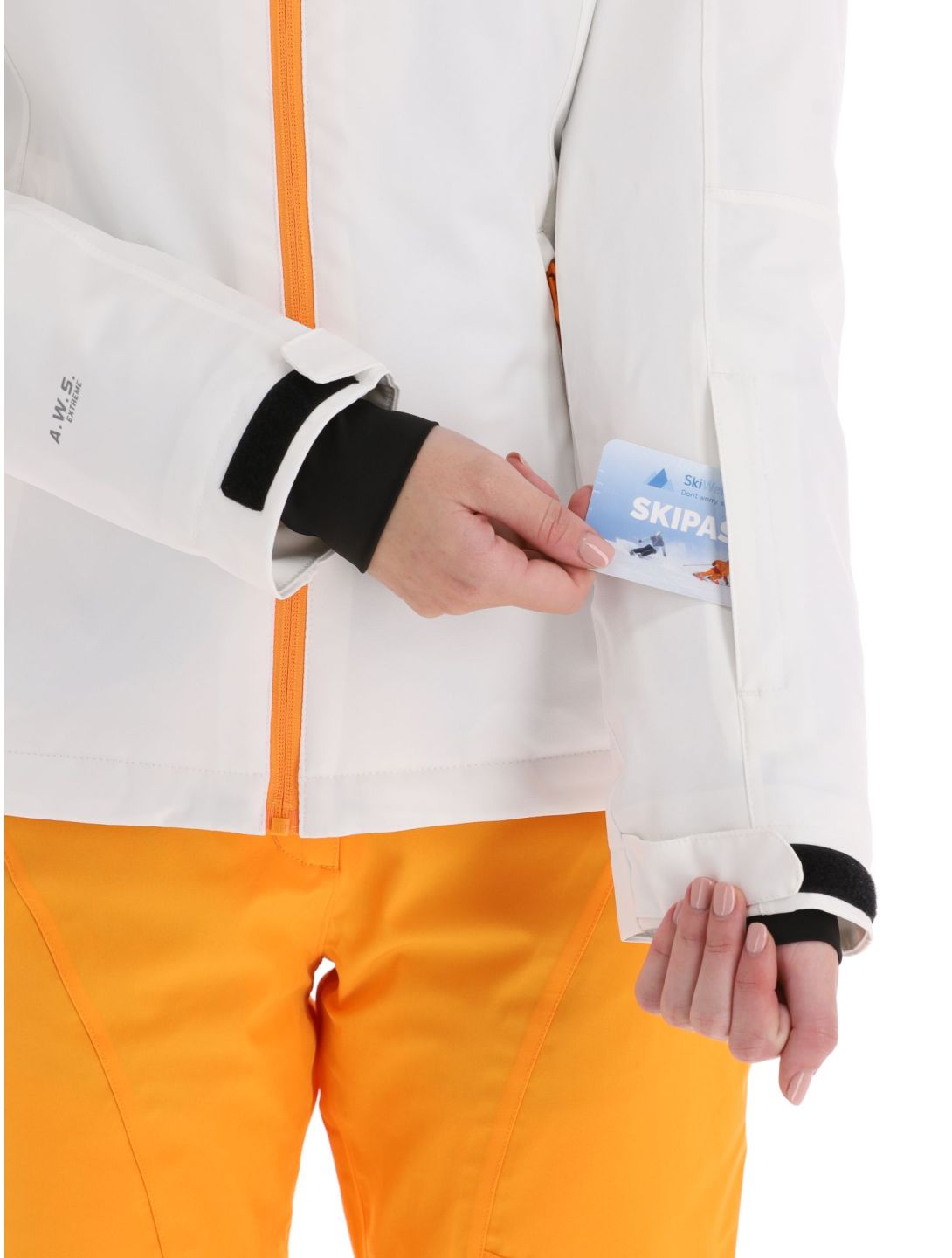 Icepeak, Fife chaqueta de esquí mujeres Optic White blanco 