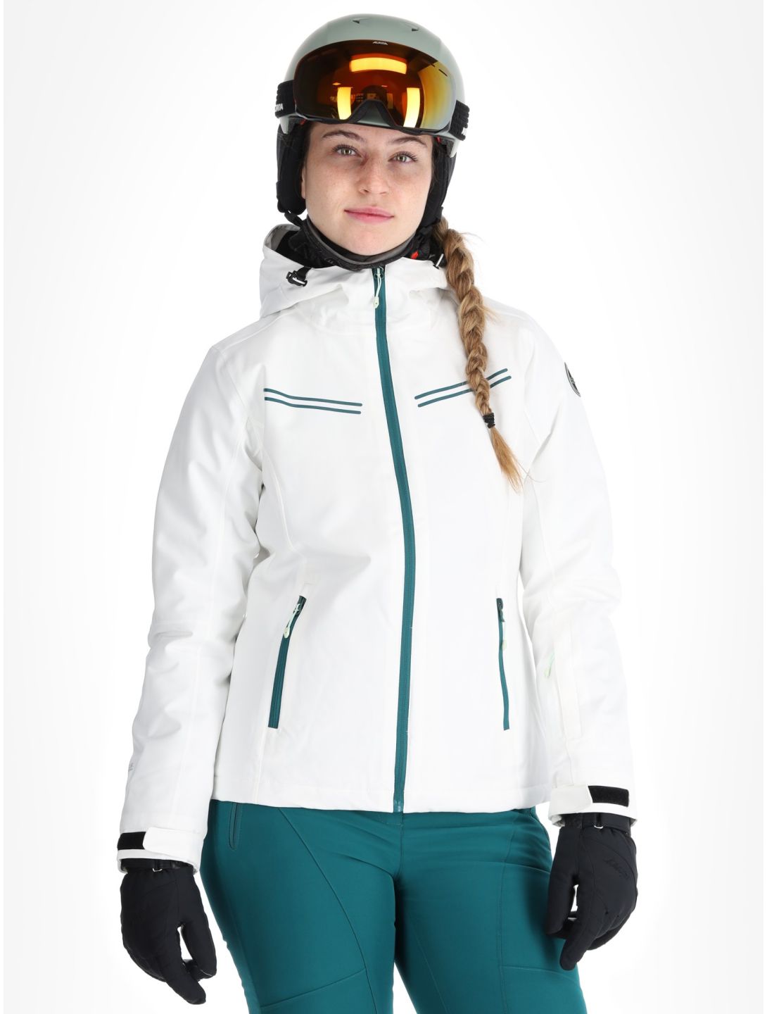 Icepeak, Fife chaqueta de esquí mujeres Optic White blanco 