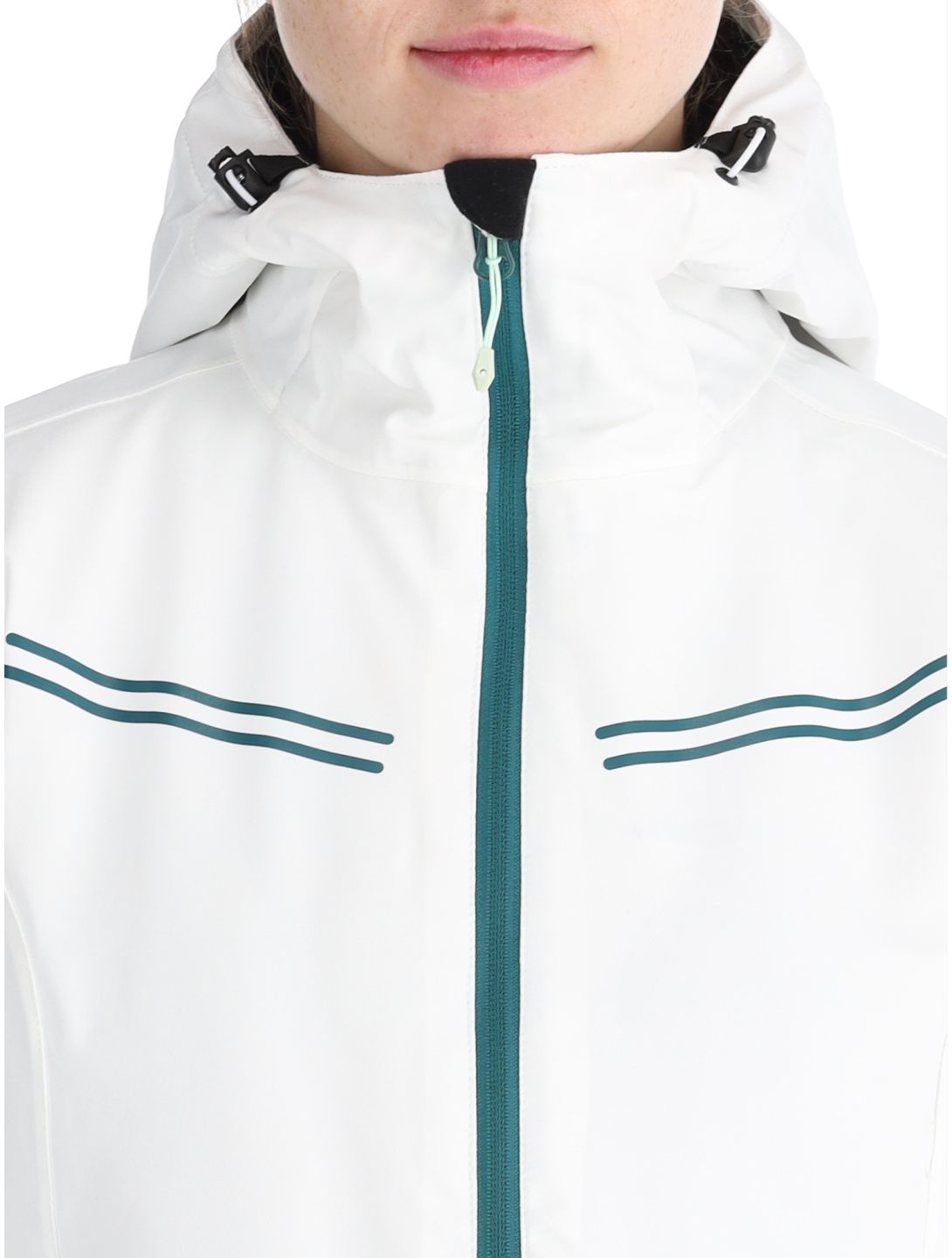 Icepeak, Fife chaqueta de esquí mujeres Optic White blanco 