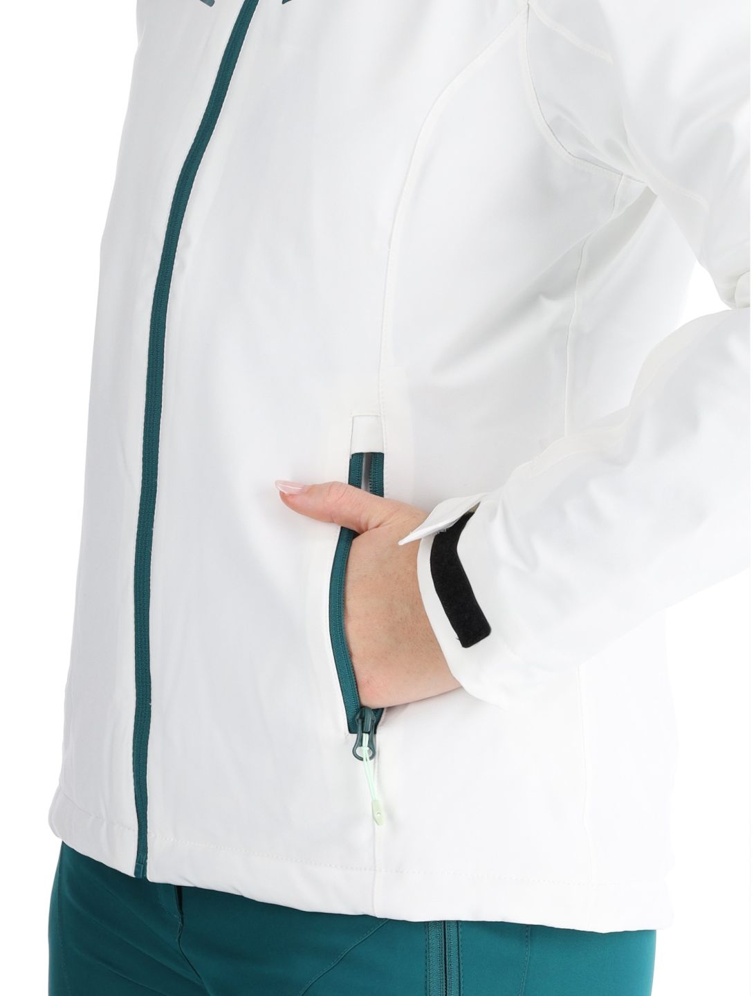 Icepeak, Fife chaqueta de esquí mujeres Optic White blanco 