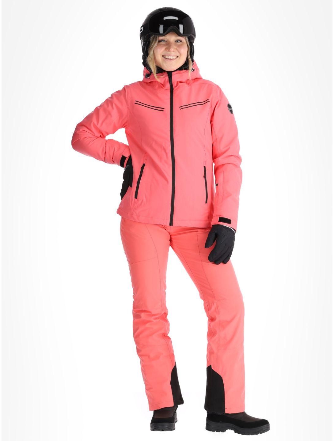 Icepeak, Fife chaqueta de esquí mujeres Pink rosa 