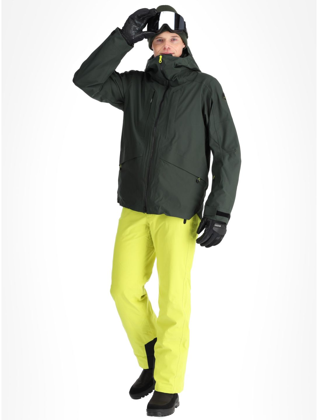 Icepeak, Fillmore chaqueta de esquí hardshell hombres Dark Olive verde 