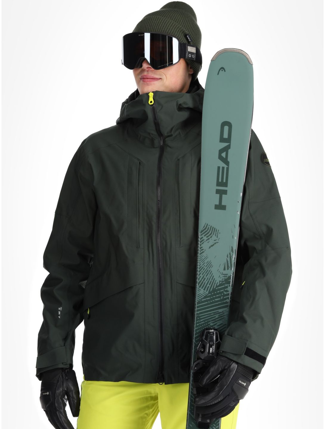 Icepeak, Fillmore chaqueta de esquí hardshell hombres Dark Olive verde 