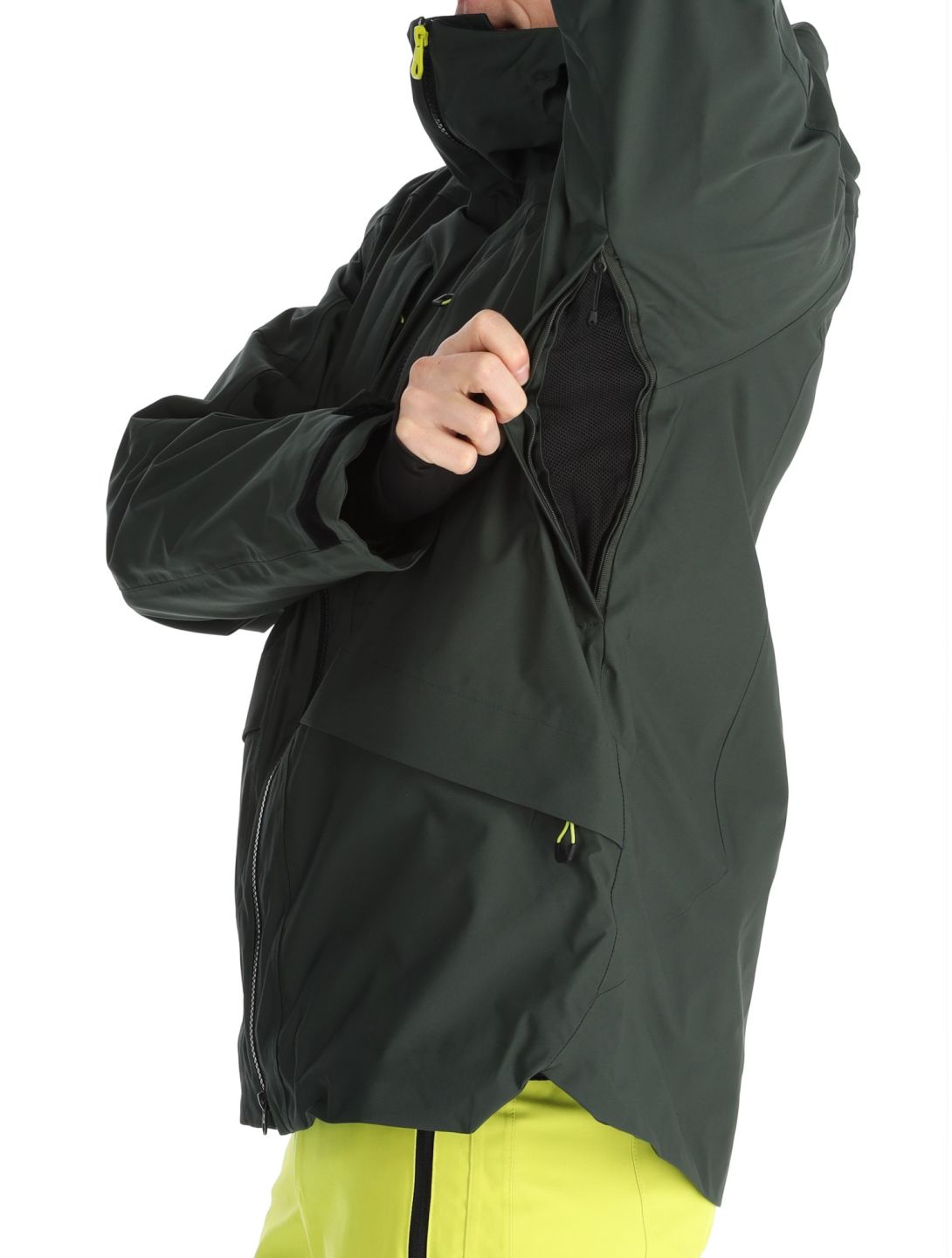 Icepeak, Fillmore chaqueta de esquí hardshell hombres Dark Olive verde 