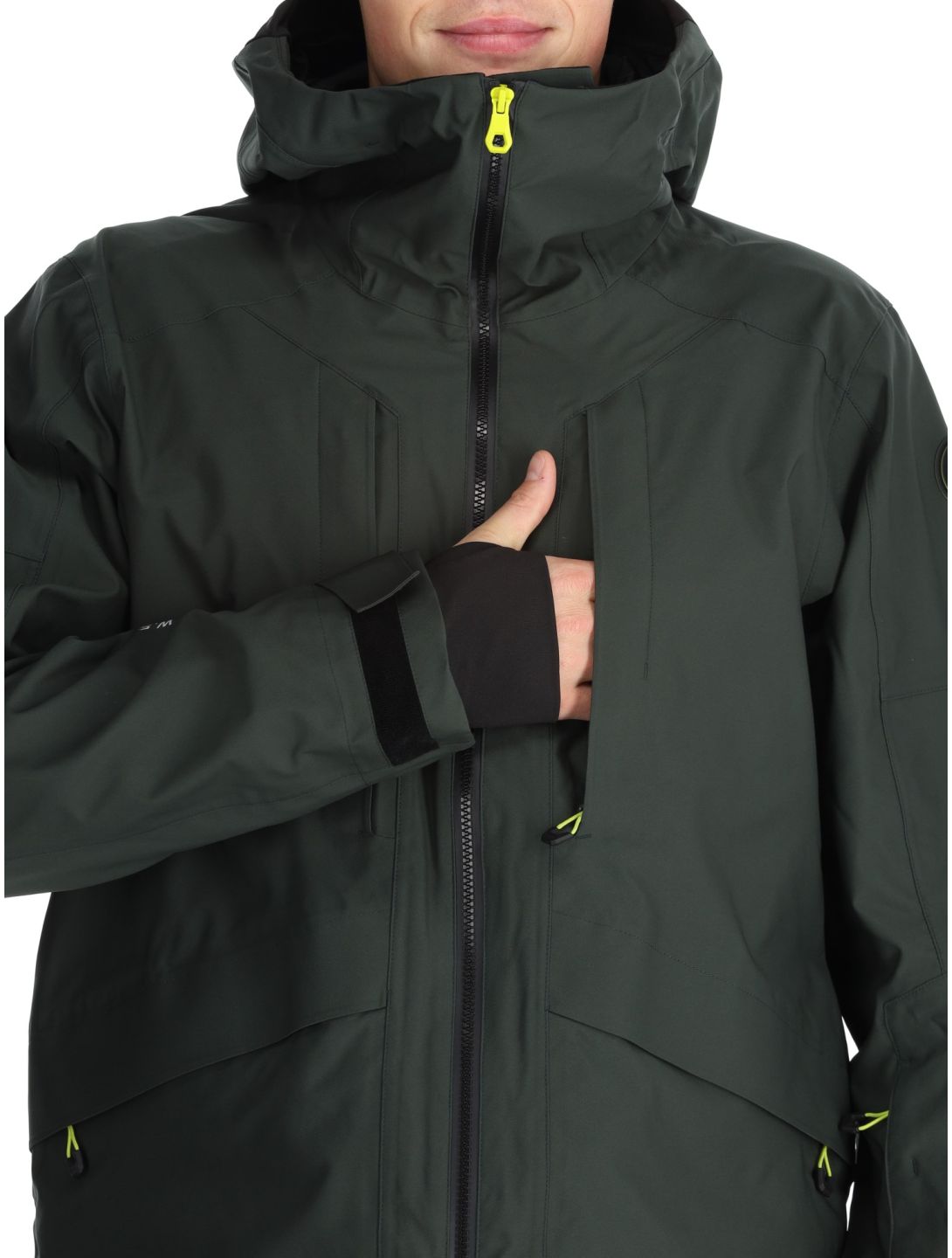 Icepeak, Fillmore chaqueta de esquí hardshell hombres Dark Olive verde 