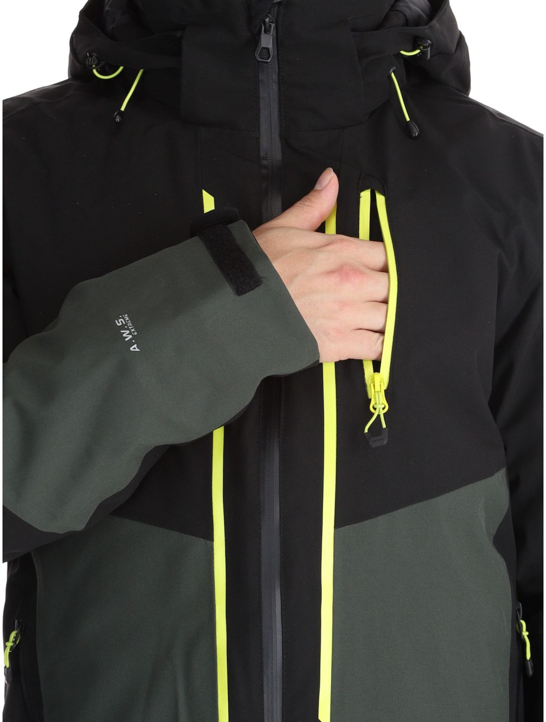 Icepeak, Fircrest chaqueta de esquí hombres Black negro 