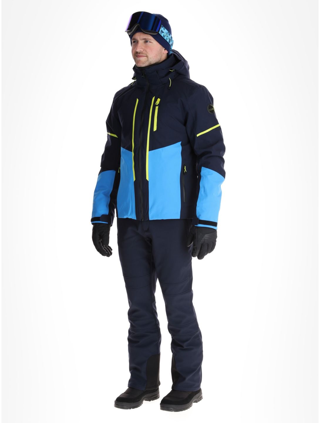 Icepeak, Fircrest chaqueta de esquí hombres Dark Blue azul 