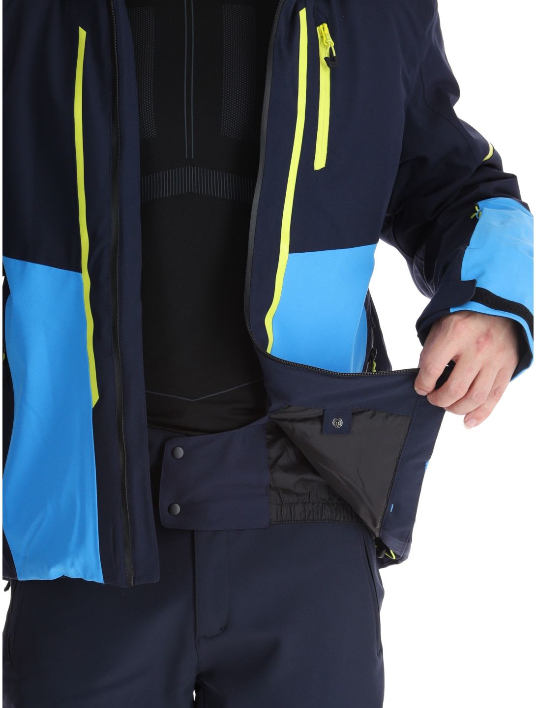 Icepeak, Fircrest chaqueta de esquí hombres Dark Blue azul 