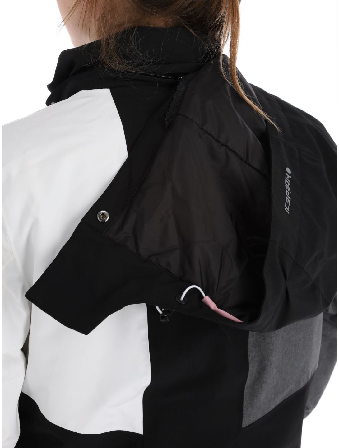 Icepeak, Fithian chaqueta de esquí mujeres Black blanco, gris, negro 