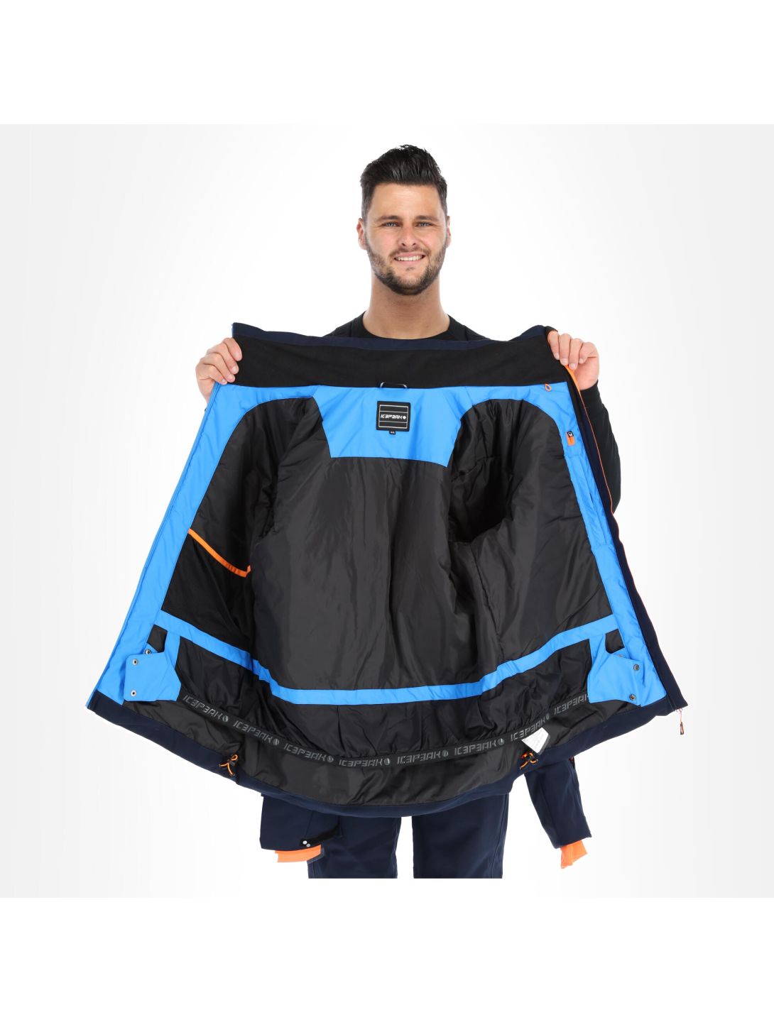 Icepeak, Flaxville chaqueta de esquí hombres royal azul