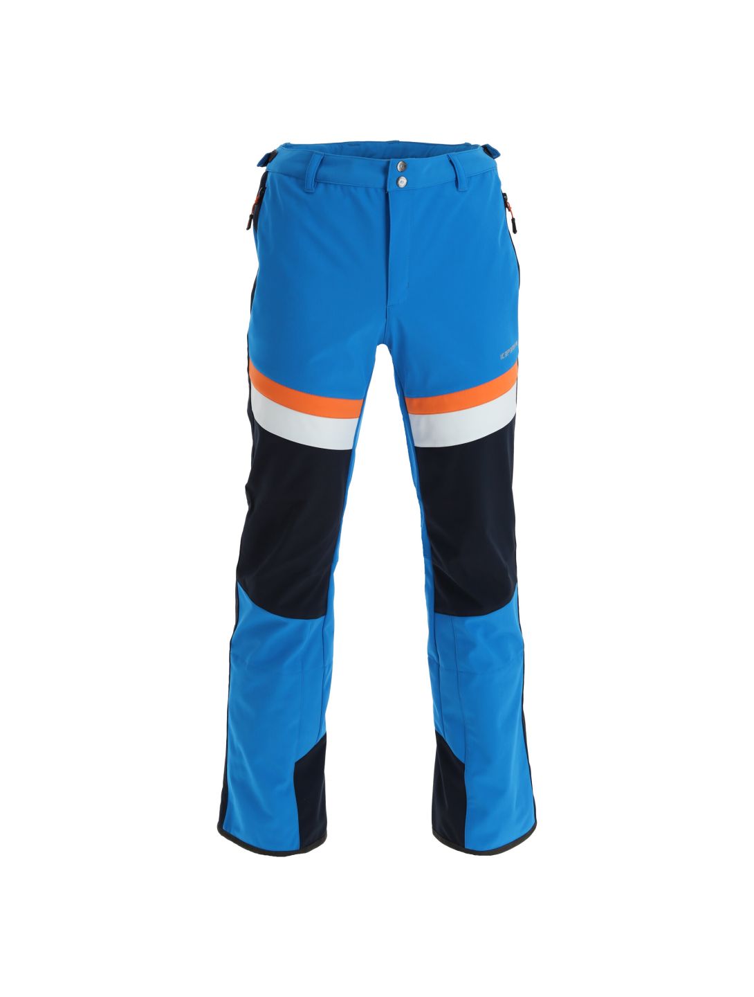 Icepeak, Fleming pantalones de esquí softshell hombres aqua azul