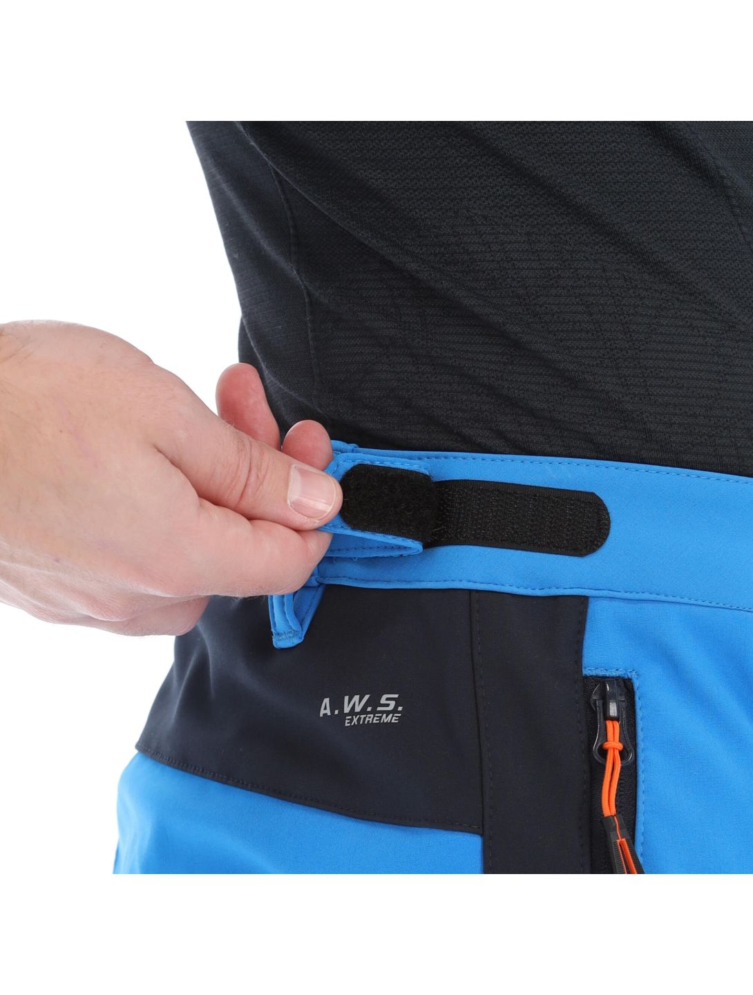 Icepeak, Fleming pantalones de esquí softshell hombres aqua azul