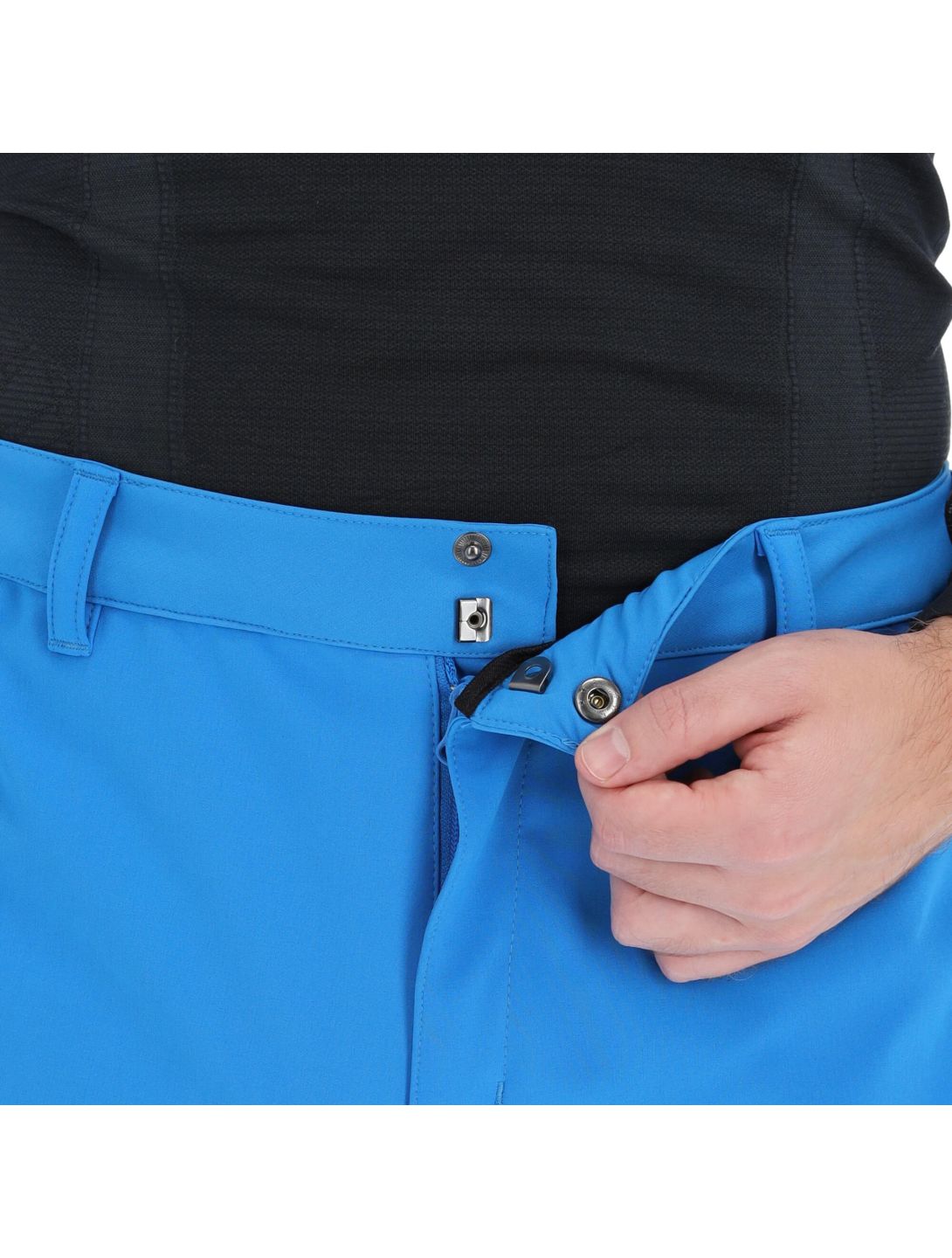 Icepeak, Fleming pantalones de esquí softshell hombres aqua azul