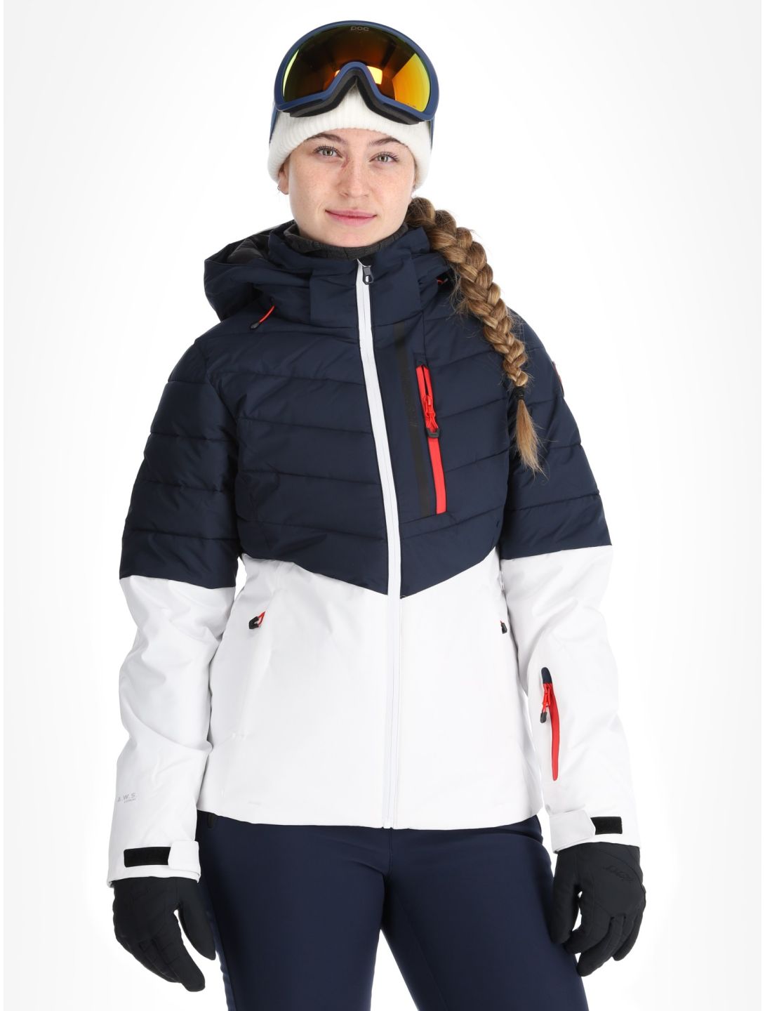 Icepeak, Florala chaqueta de esquí mujeres Dark Blue azul 