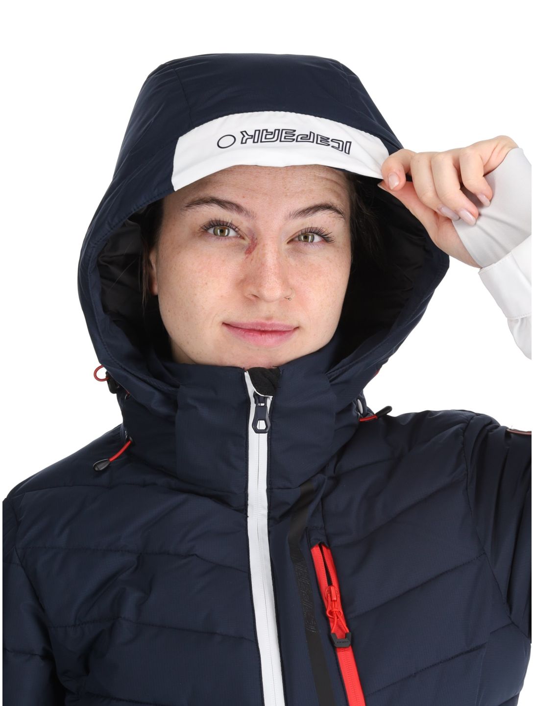 Icepeak, Florala chaqueta de esquí mujeres Dark Blue azul 