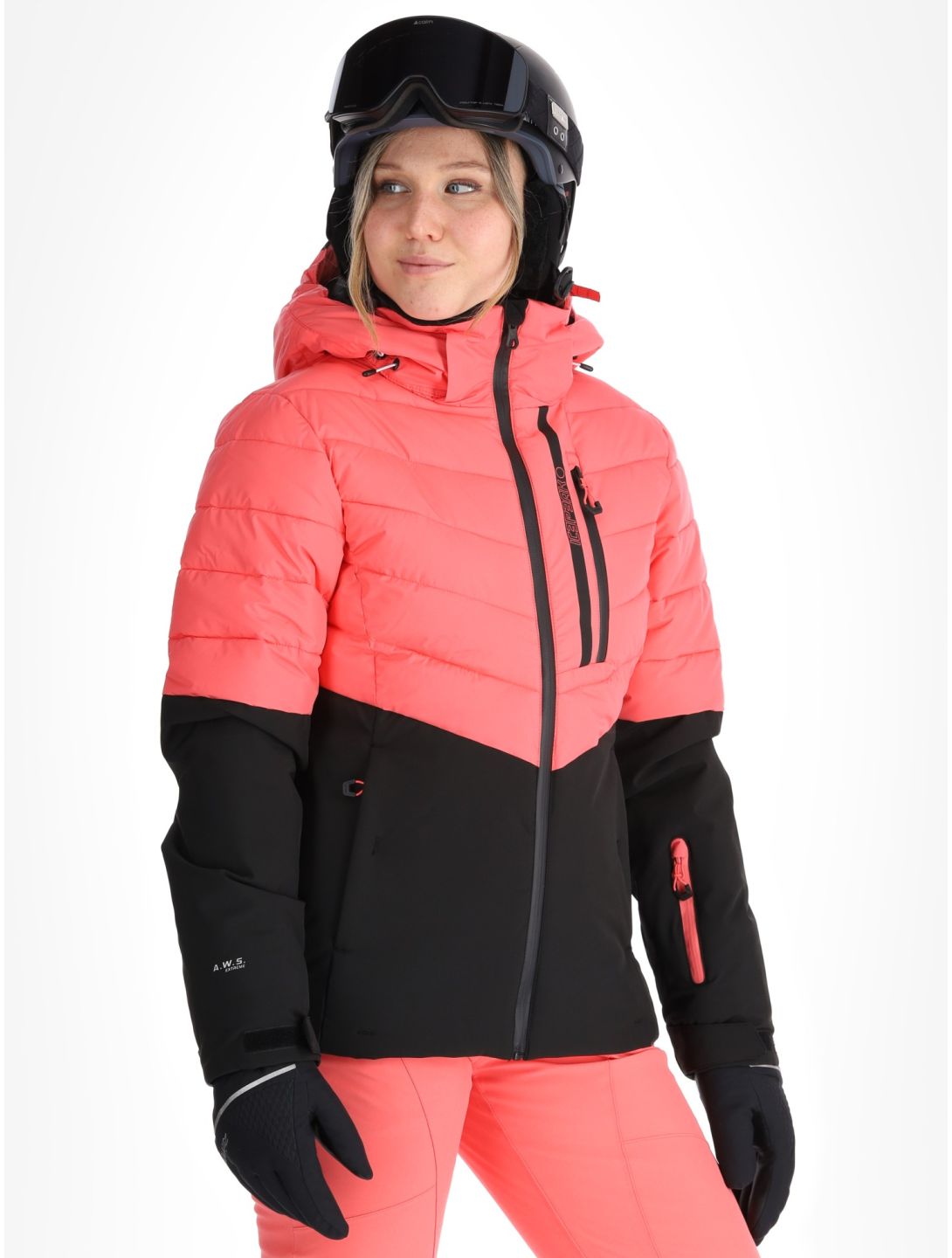 Icepeak, Florala chaqueta de esquí mujeres Pink rosa 