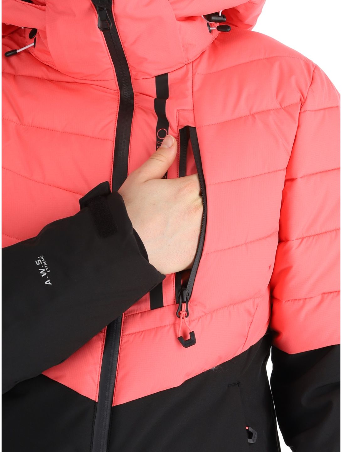 Icepeak, Florala chaqueta de esquí mujeres Pink rosa 