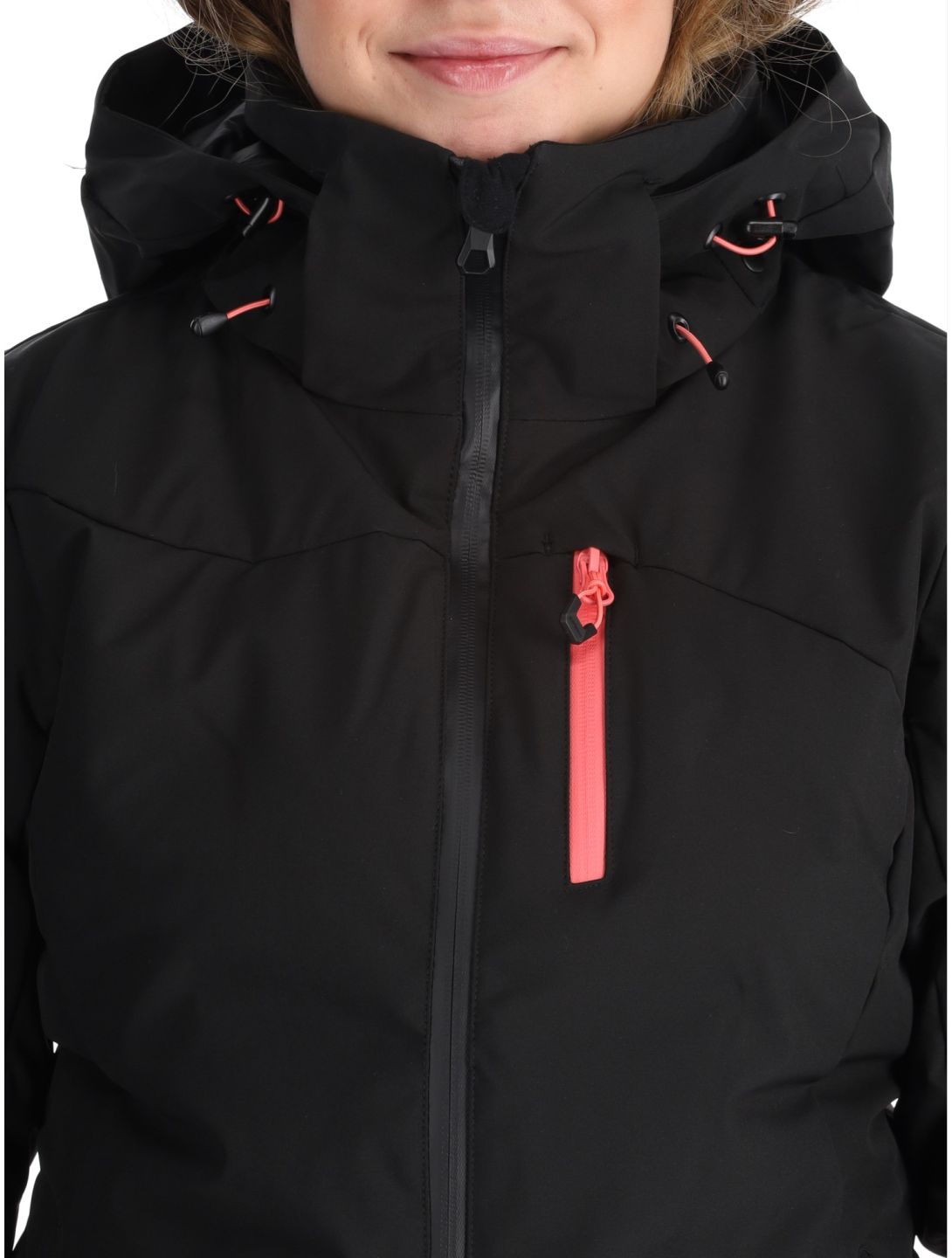 Icepeak, Flovilla chaqueta de esquí mujeres Black negro 