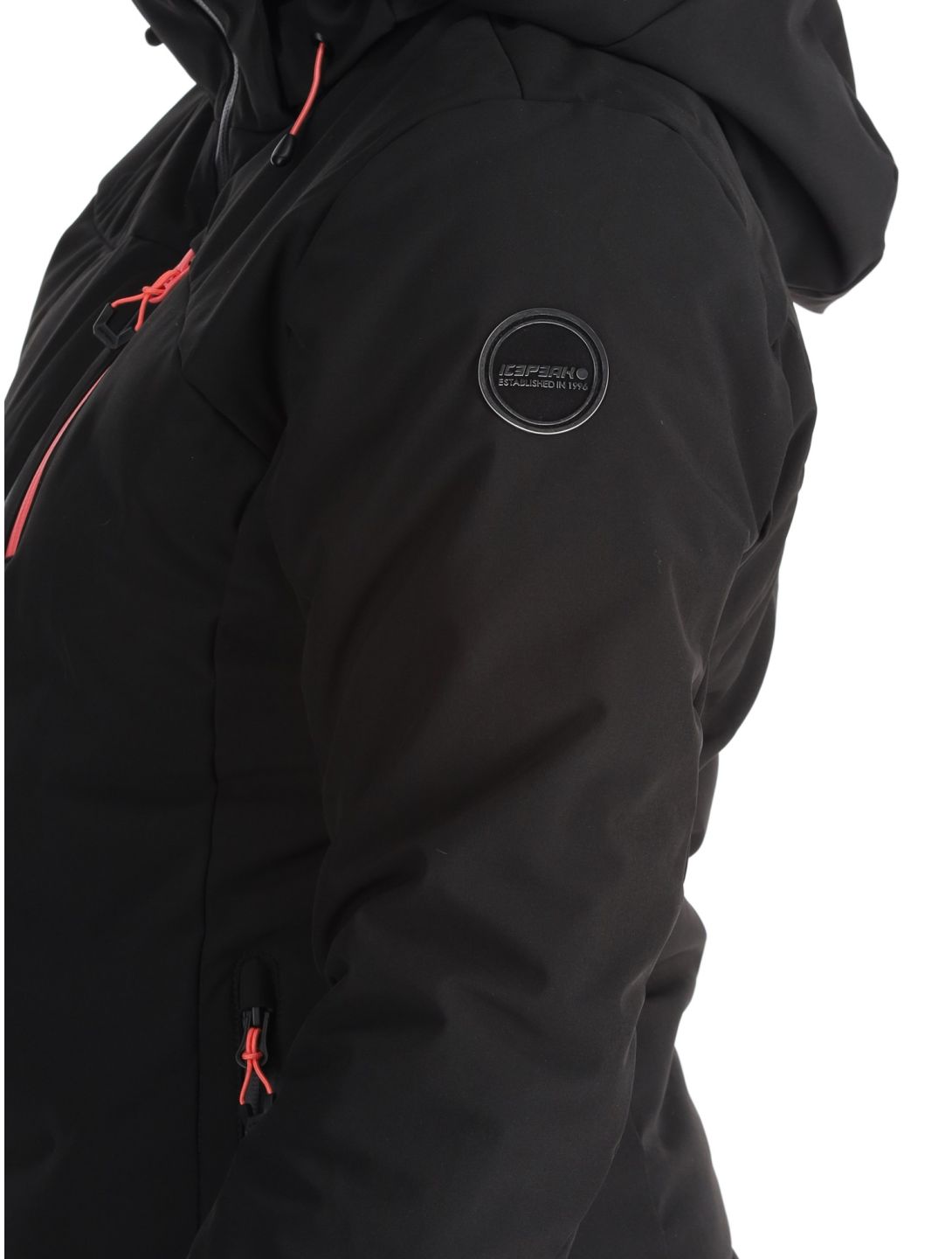 Icepeak, Flovilla chaqueta de esquí mujeres Black negro 