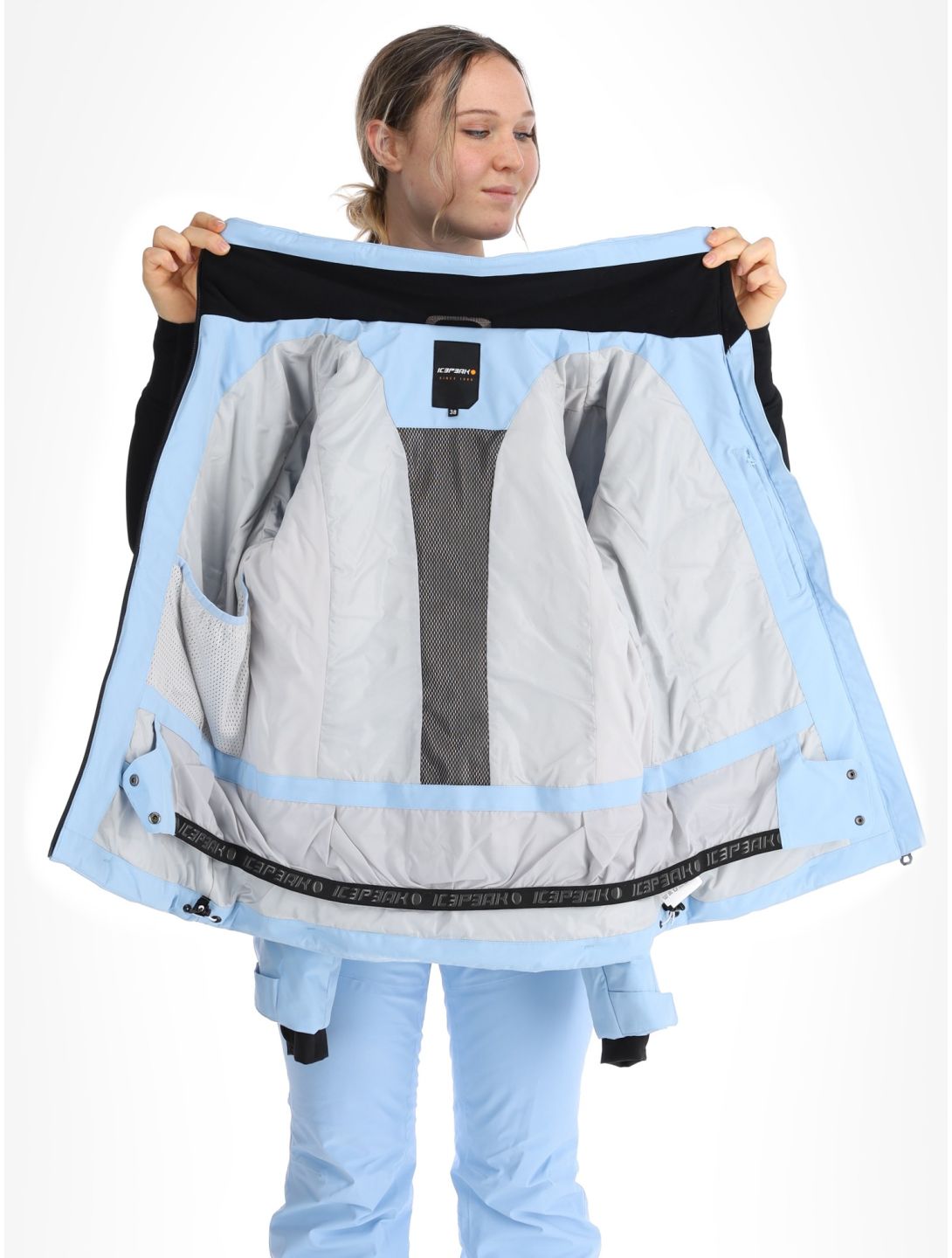 Icepeak, Flovilla chaqueta de esquí mujeres Light Blue azul 