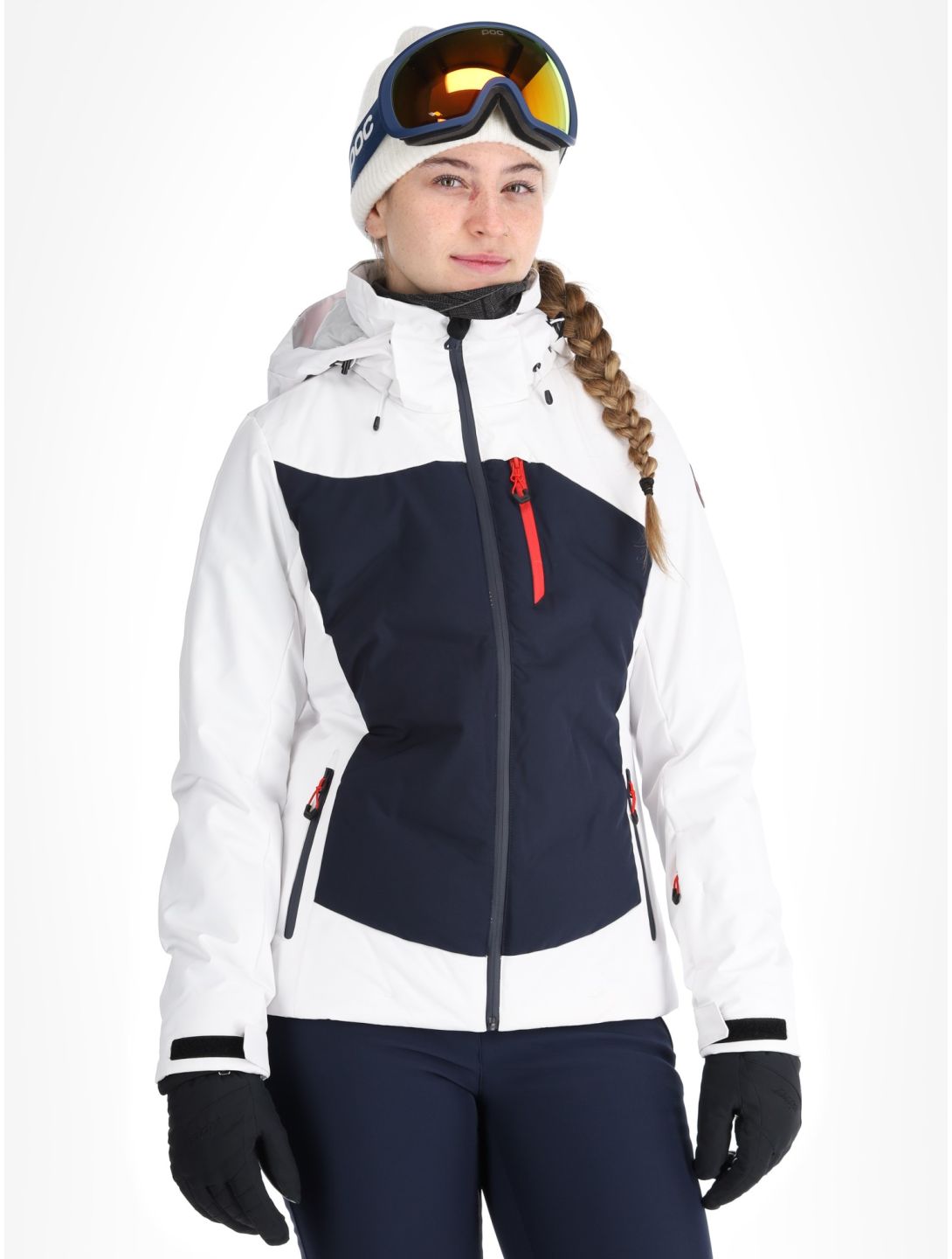 Icepeak, Flovilla chaqueta de esquí mujeres Optic White blanco 