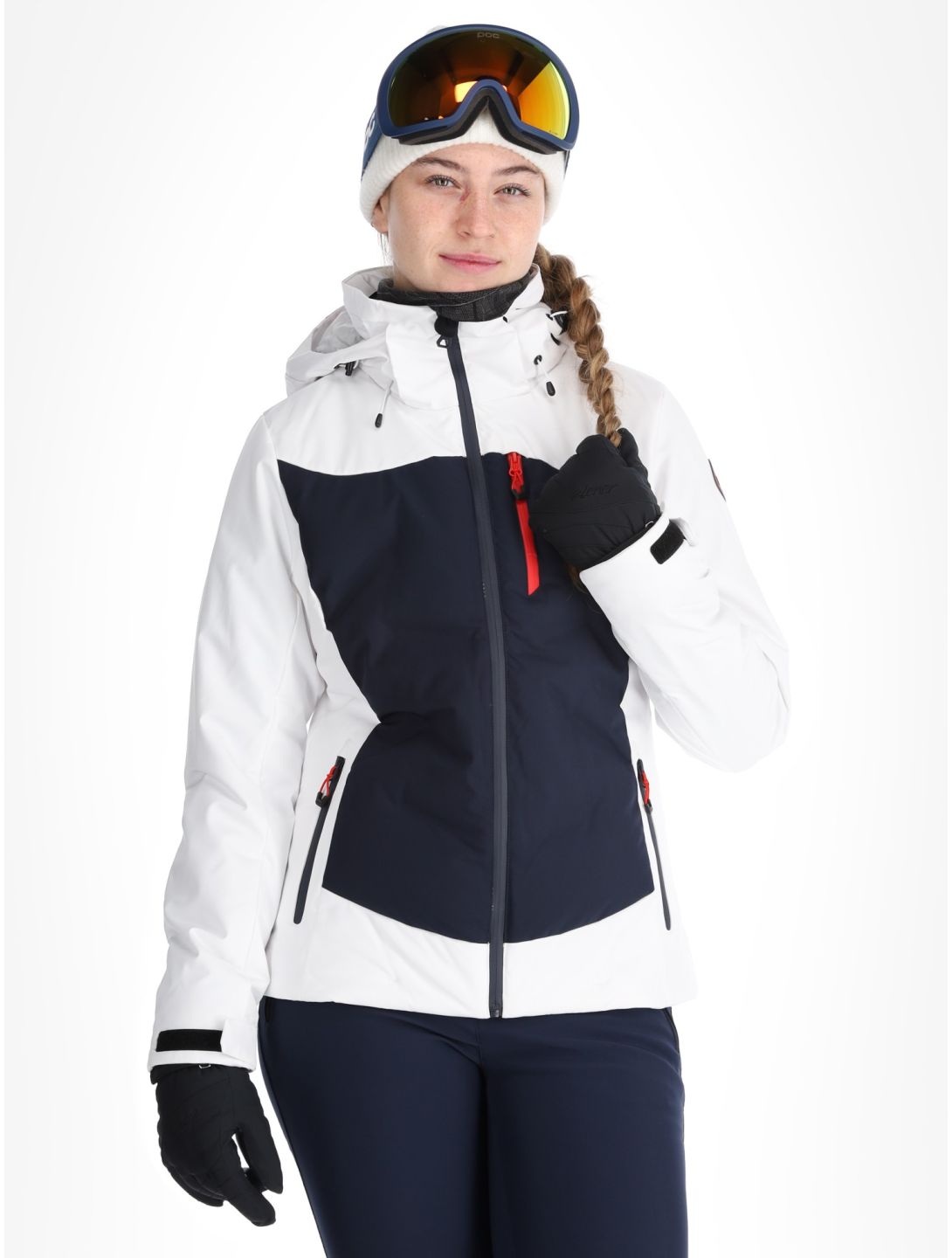 Icepeak, Flovilla chaqueta de esquí mujeres Optic White blanco 