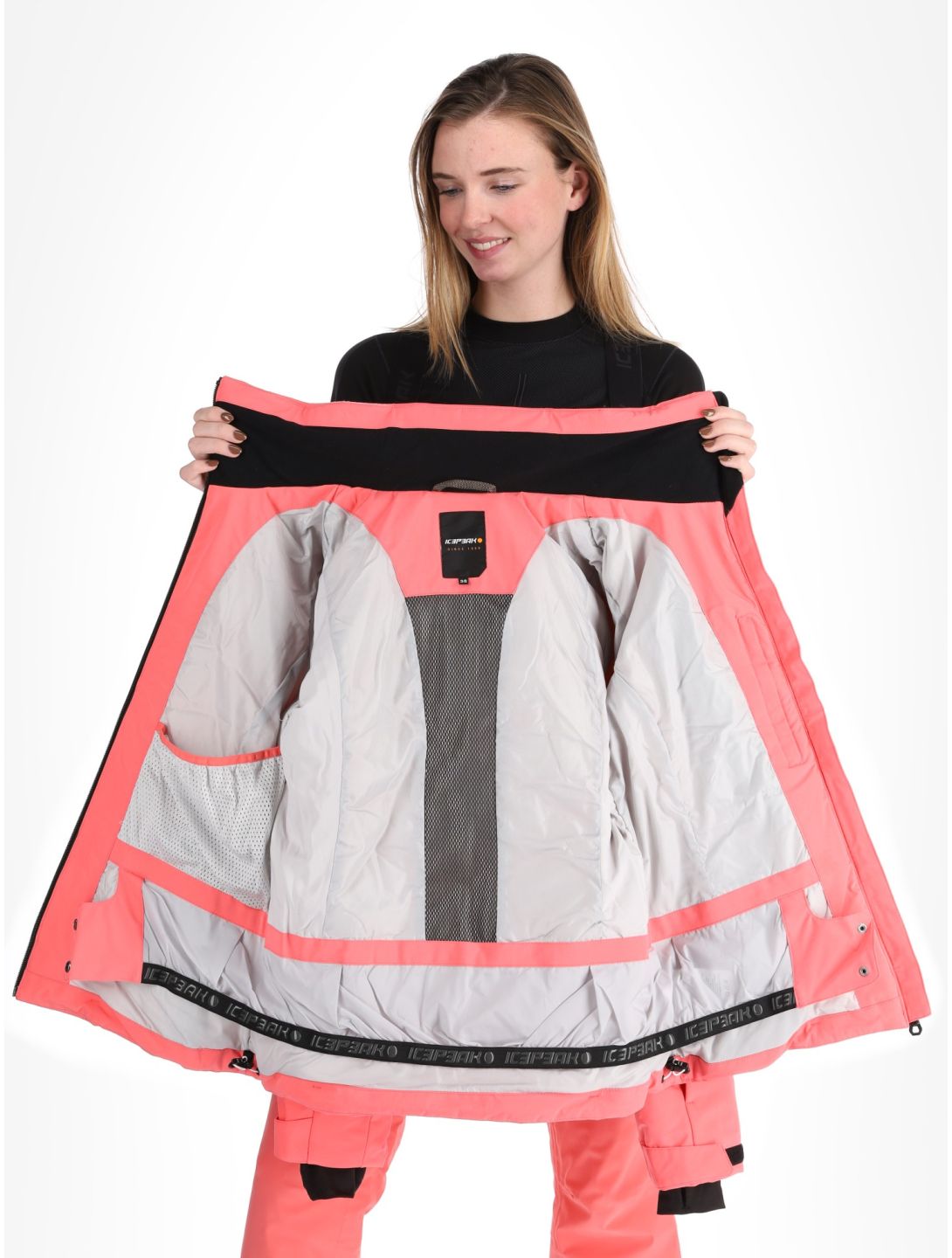 Icepeak, Flovilla chaqueta de esquí mujeres Pink rosa 