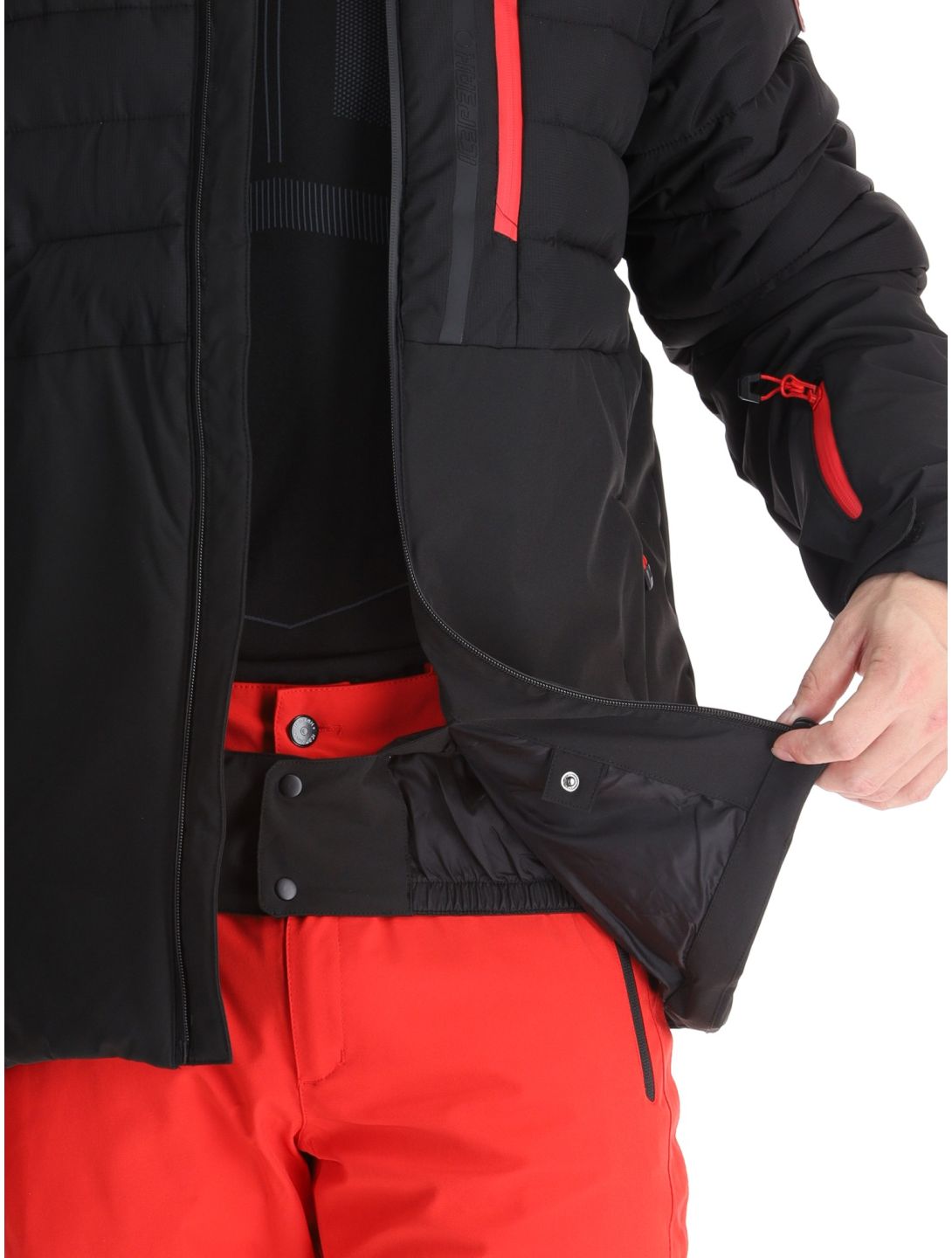 Icepeak, Folsom chaqueta de esquí hombres Black negro 