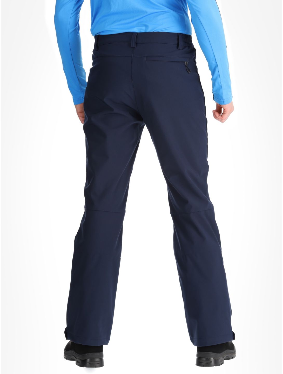 Icepeak, Frankfurt pantalones de esquí softshell hombres Dark Blue azul 