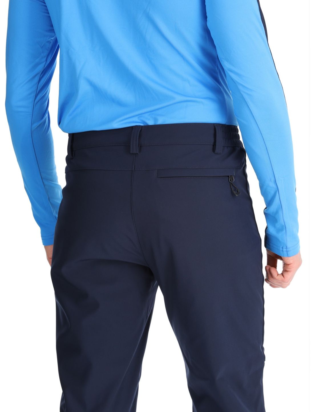 Icepeak, Frankfurt pantalones de esquí softshell hombres Dark Blue azul 