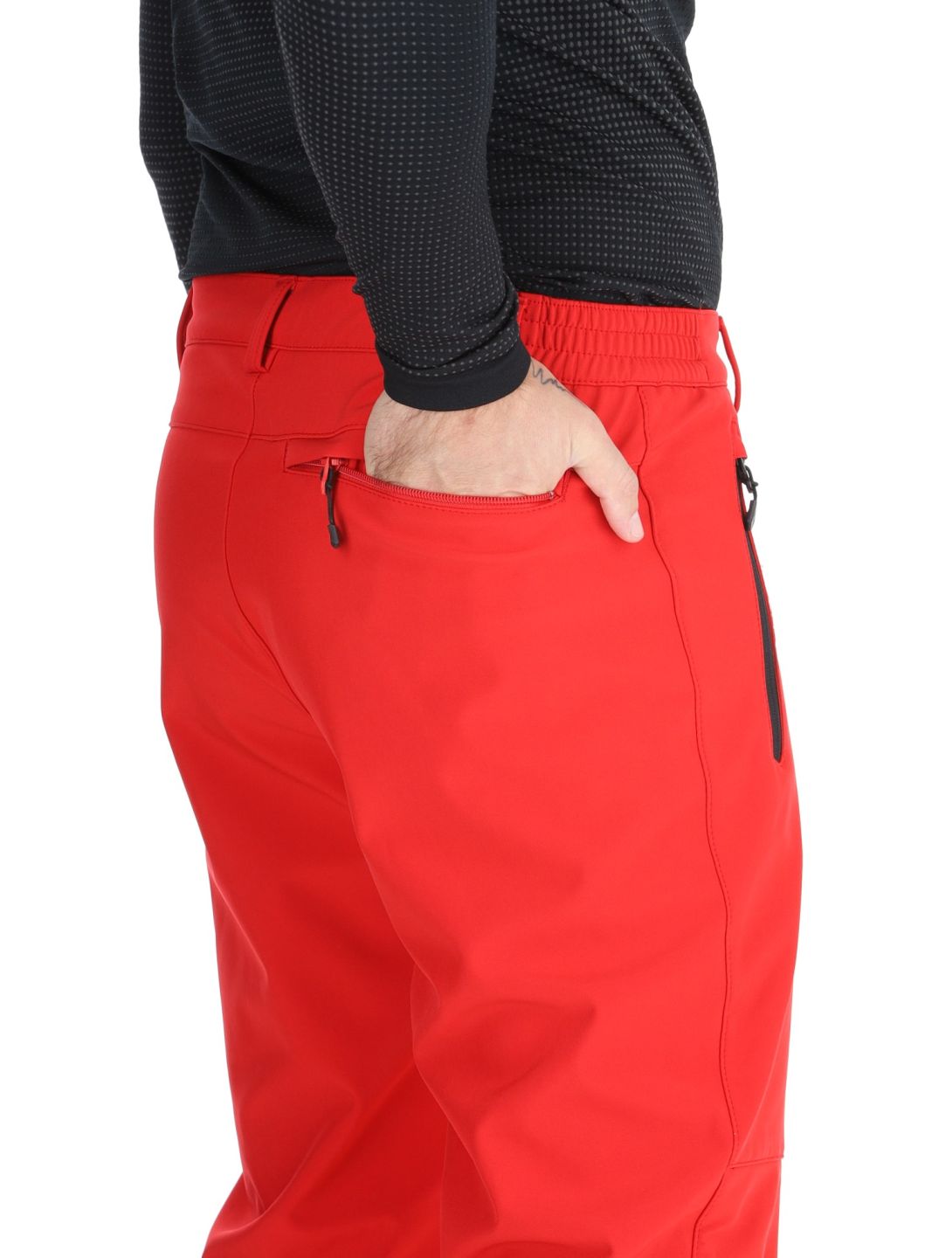 Icepeak, Frankfurt pantalones de esquí softshell modelo pequeño hombres Coral-Red rojo 