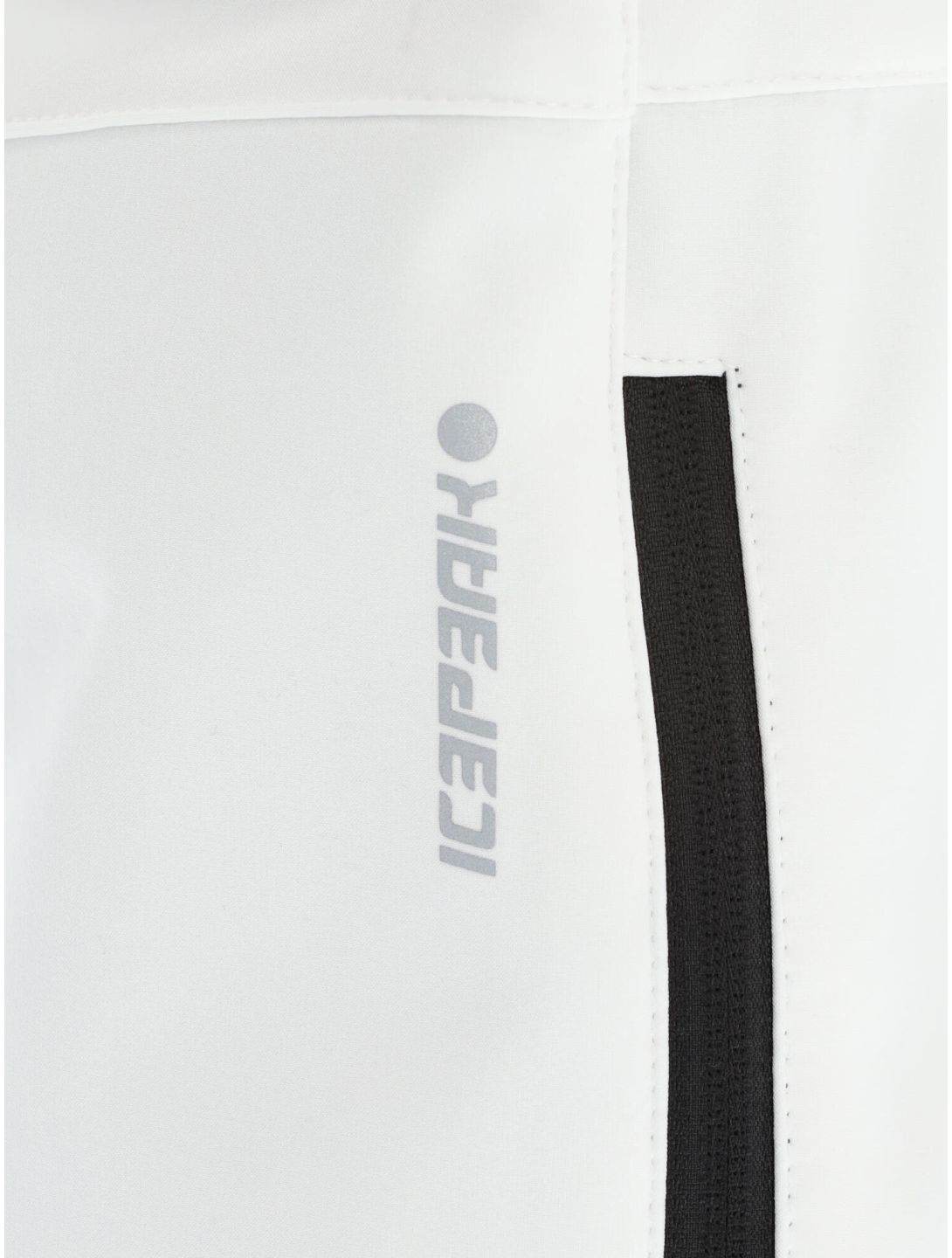 Icepeak, Frechen pantalones de esquí softshell mujeres Optic White blanco 