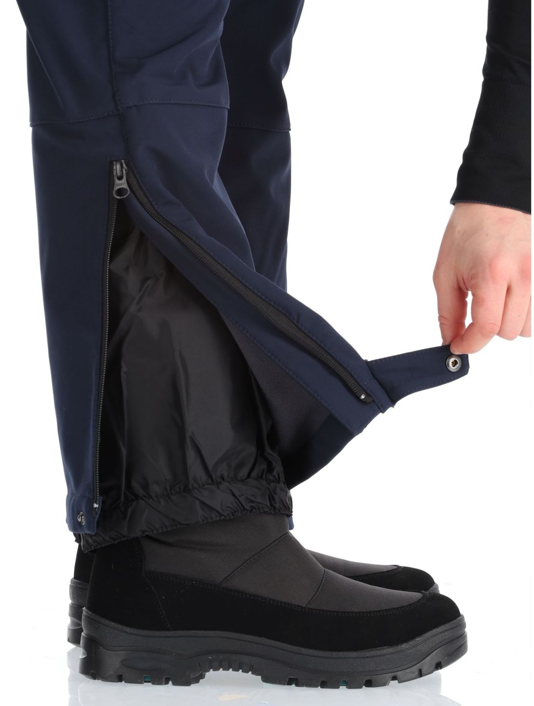 Icepeak, Frechen pantalones de esquí softshell modelo pequeño mujeres Dark Blue azul 