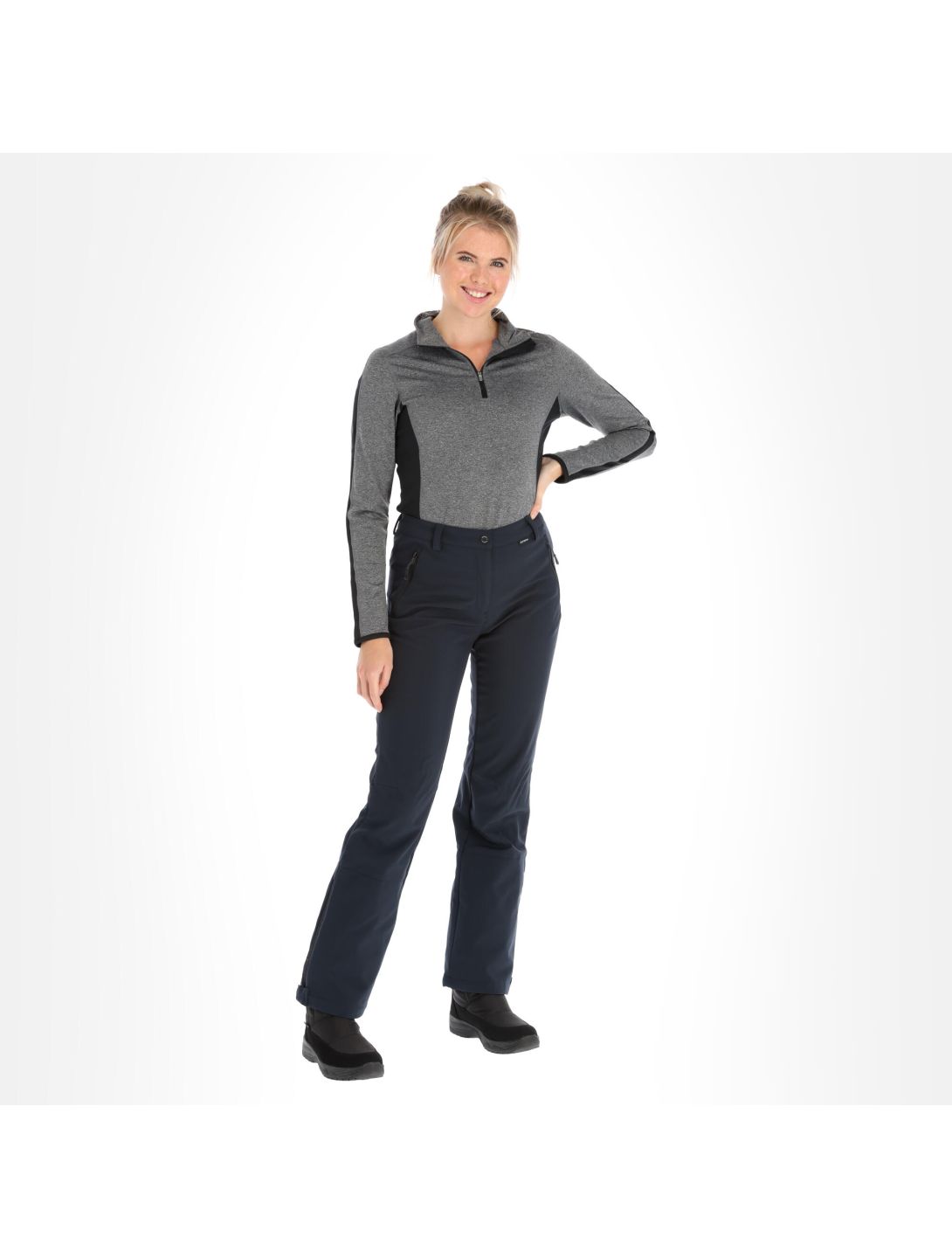 Icepeak, Frechen pantalones de esquí softshell modelo pequeño mujeres dark azul