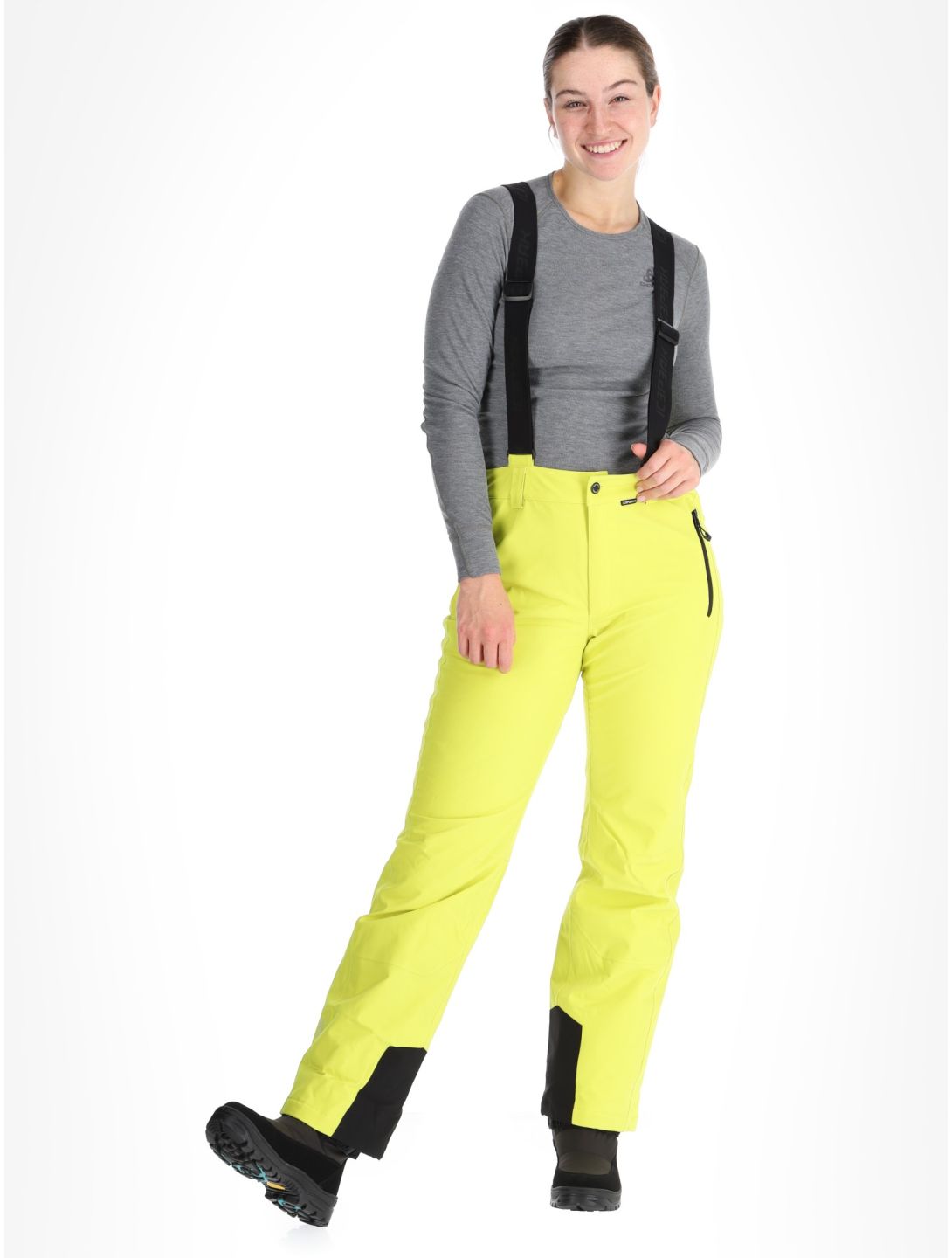 Icepeak, Freiberg pantalones de esquí hombres Aloe verde 