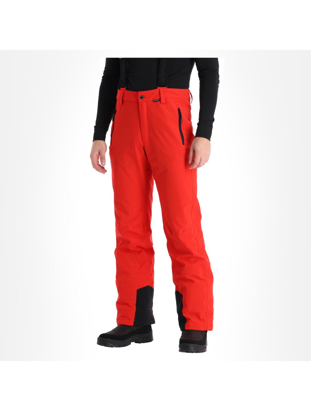 Icepeak, Freiberg pantalones de esquí hombres classic rojo 